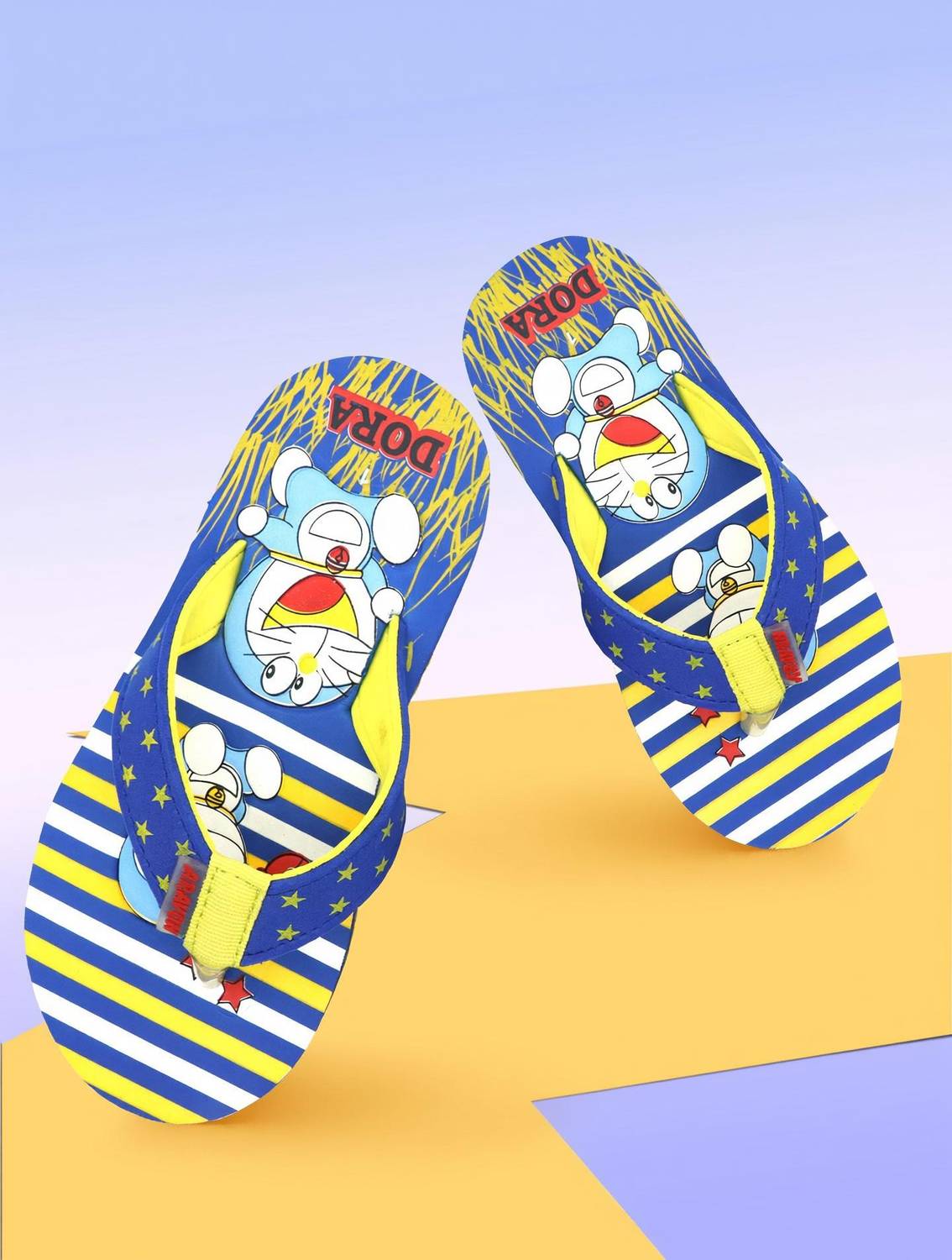 ARAVON Doraemon Boys & Girls Slip On Slipper Flip Flop