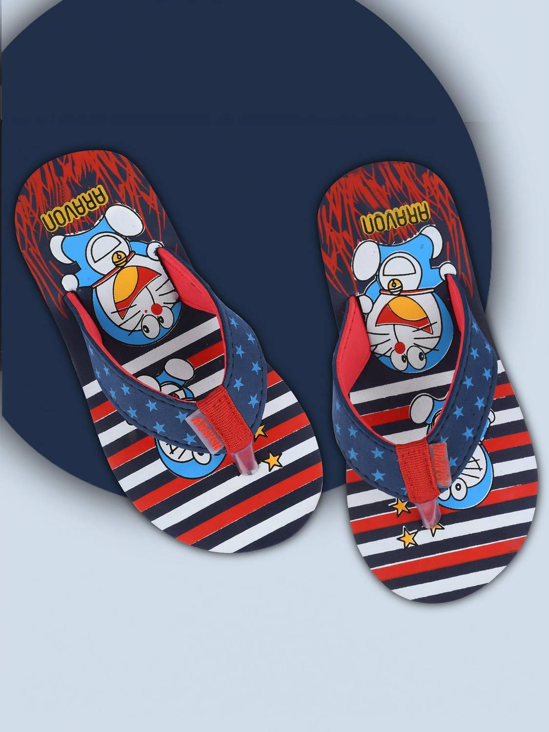 ARAVON Doraemon Boys & Girls Slip On Slipper Flip Flop