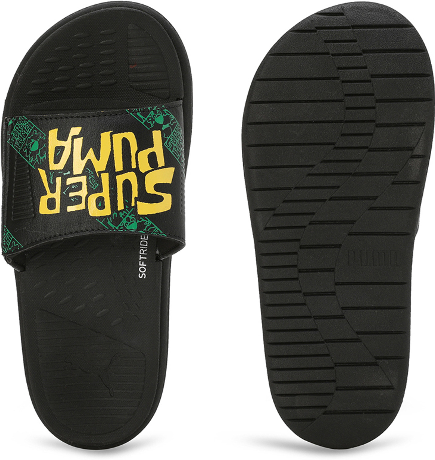 Image of PUMA Boys & Girls Slip On Slipper Flip Flop