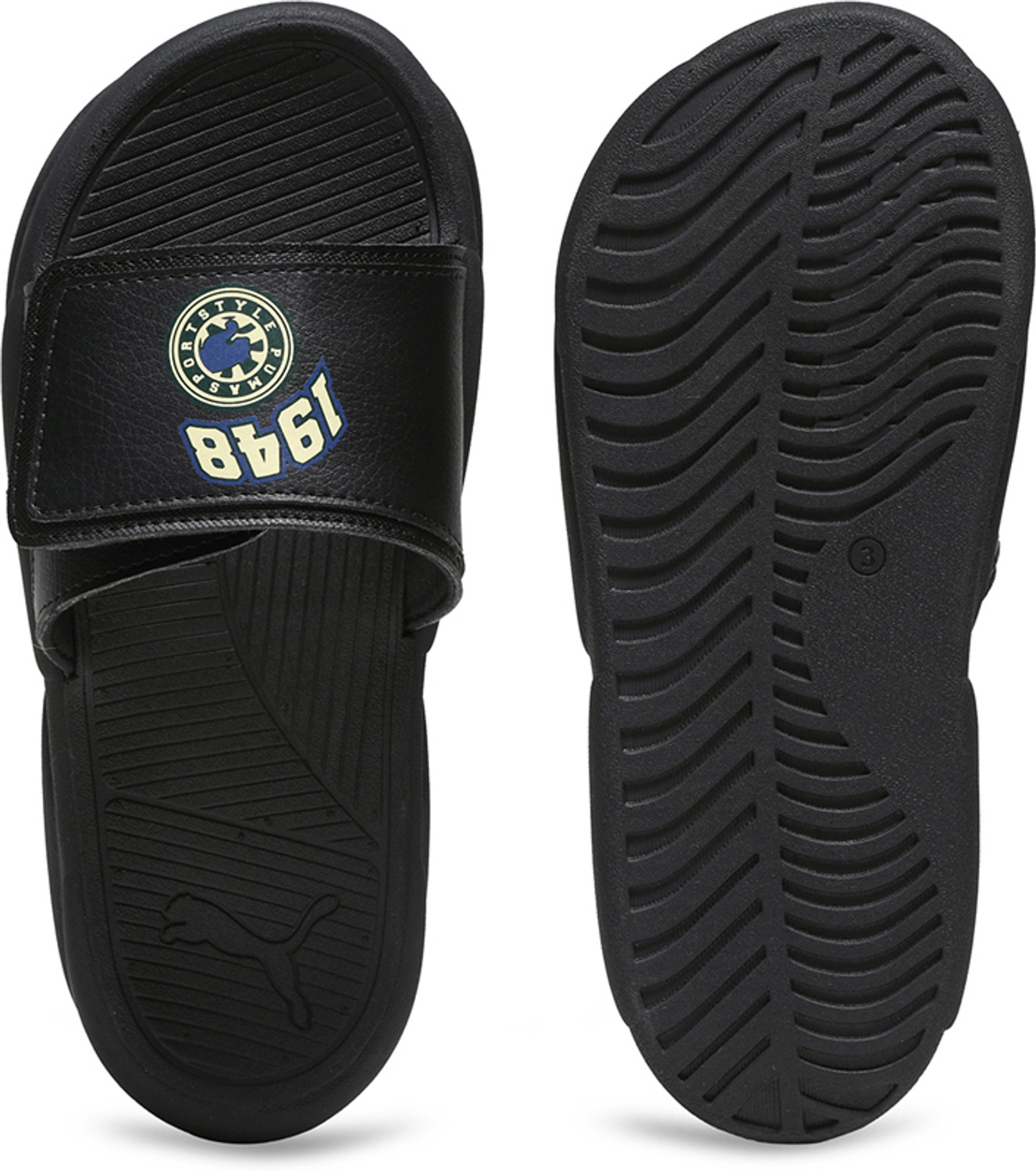 Image of PUMA Boys & Girls Slip On Slipper Flip Flop