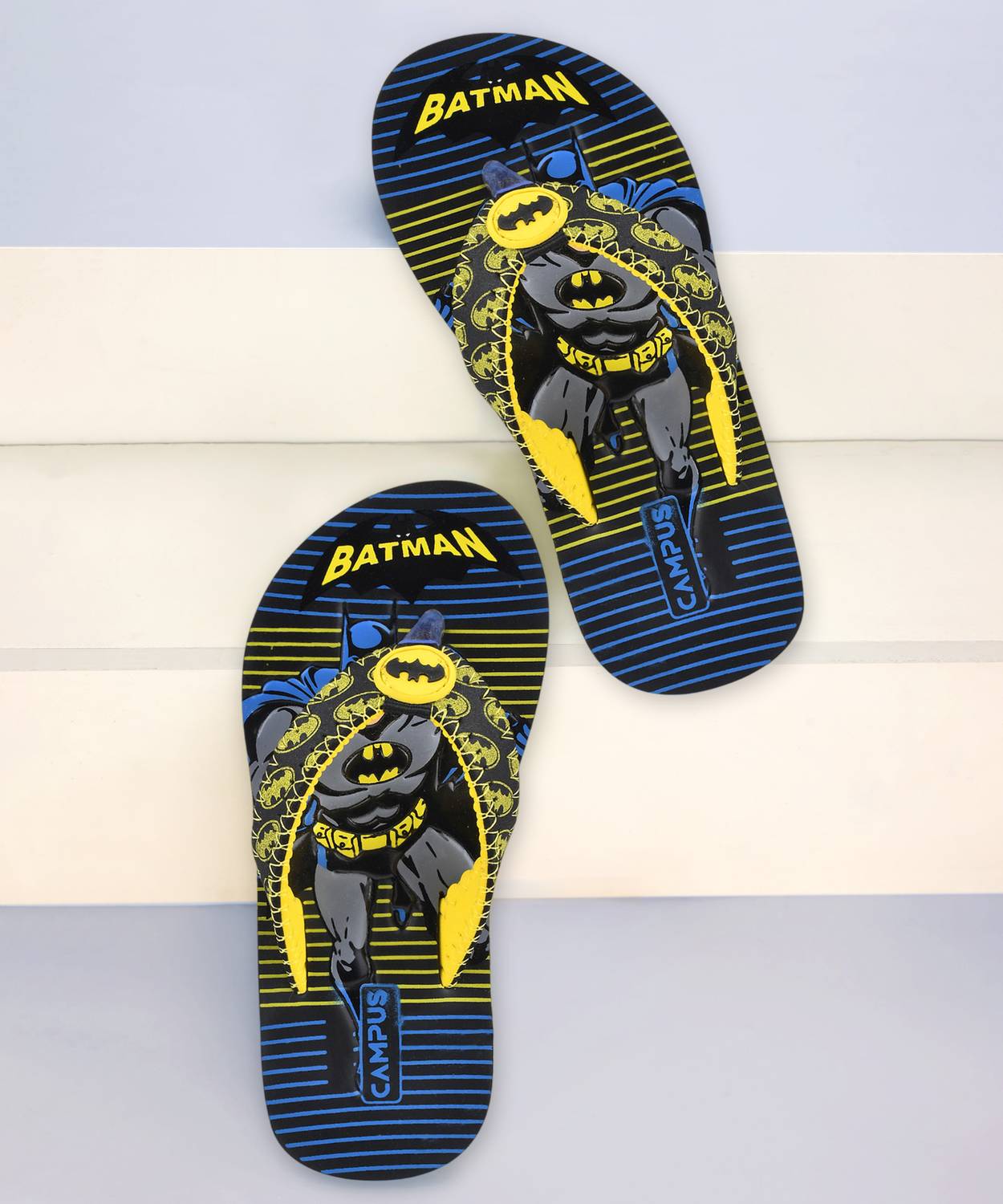 CAMPUS Batman Boys & Girls Slip On Slipper Flip Flop