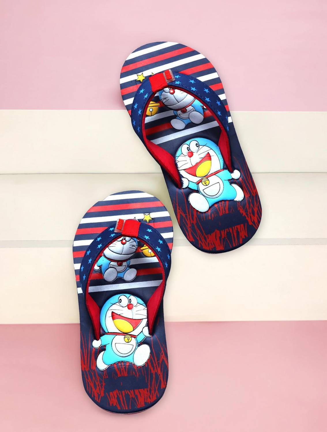 ARAVON Doraemon Boys & Girls Slip On Slipper Flip Flop