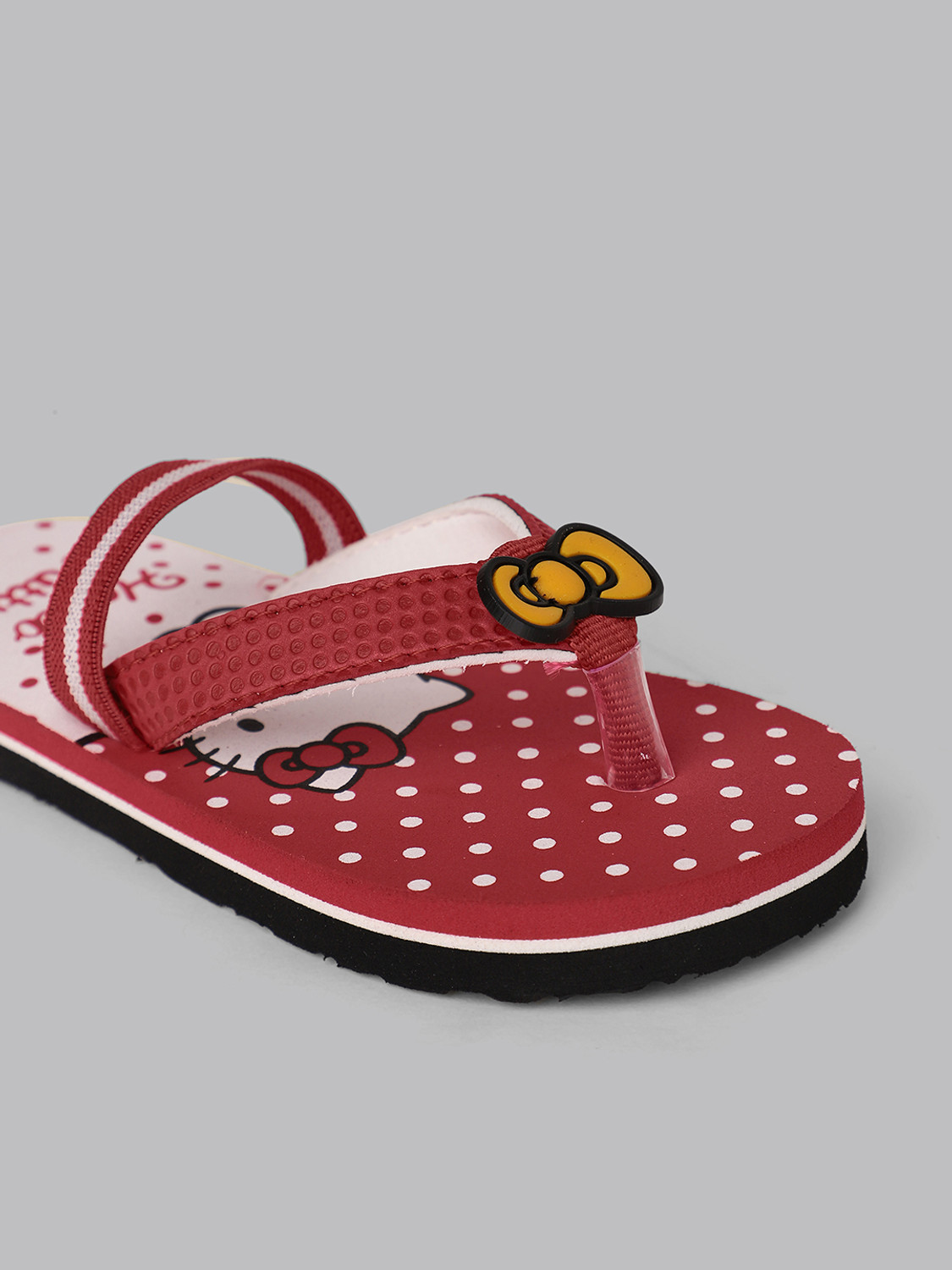 Image of kidsville Hello Kitty Girls Slip On Slipper Flip Flop