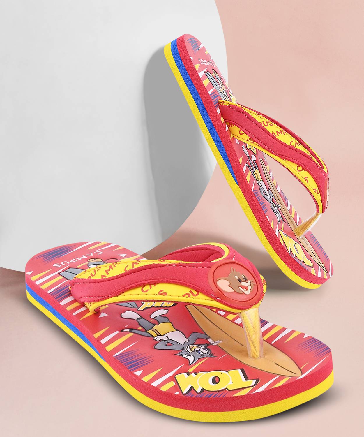 CAMPUS Tom & Jerry Boys & Girls Slip On Slipper Flip Flop