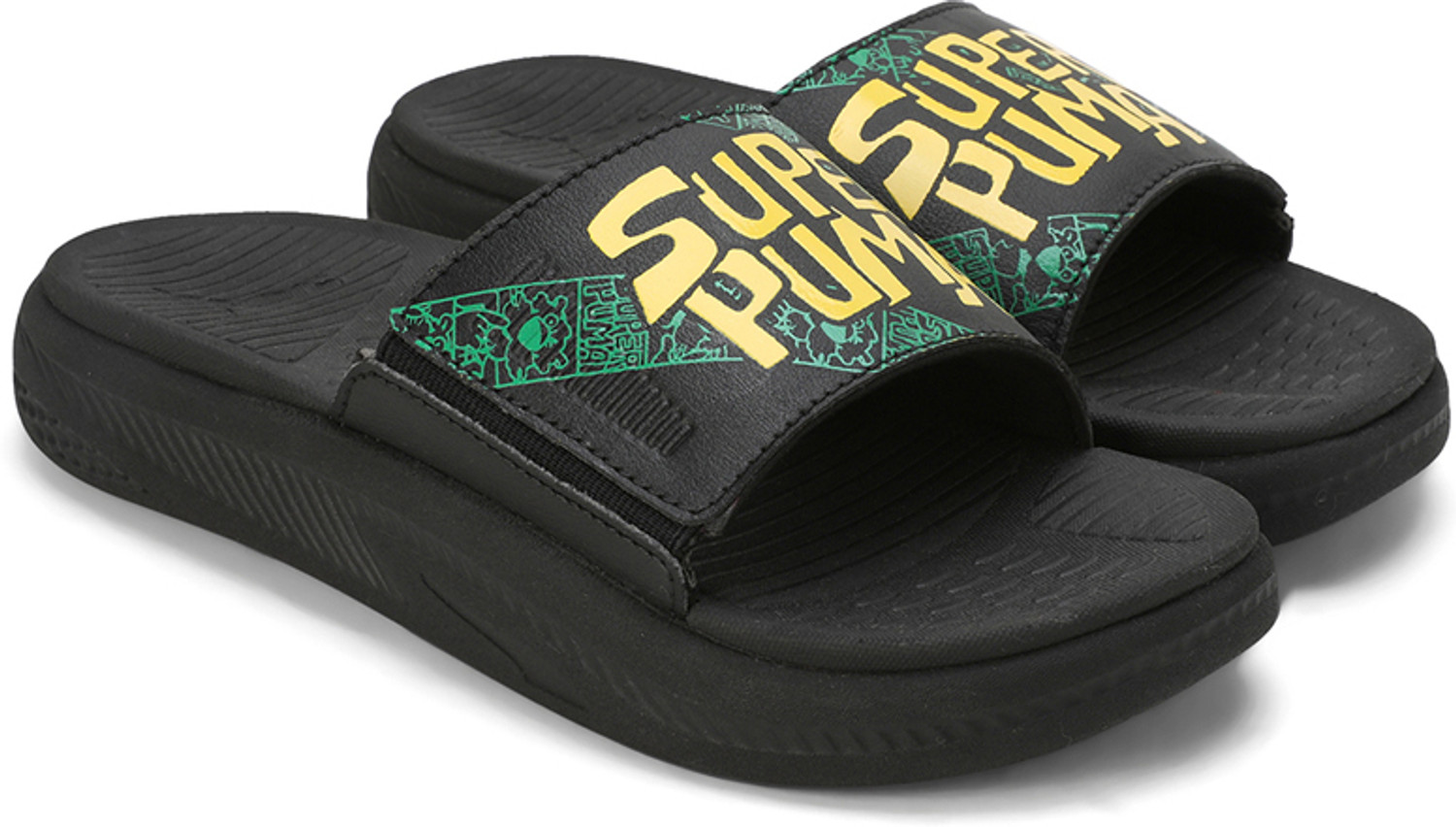 Image of PUMA Boys & Girls Slip On Slipper Flip Flop
