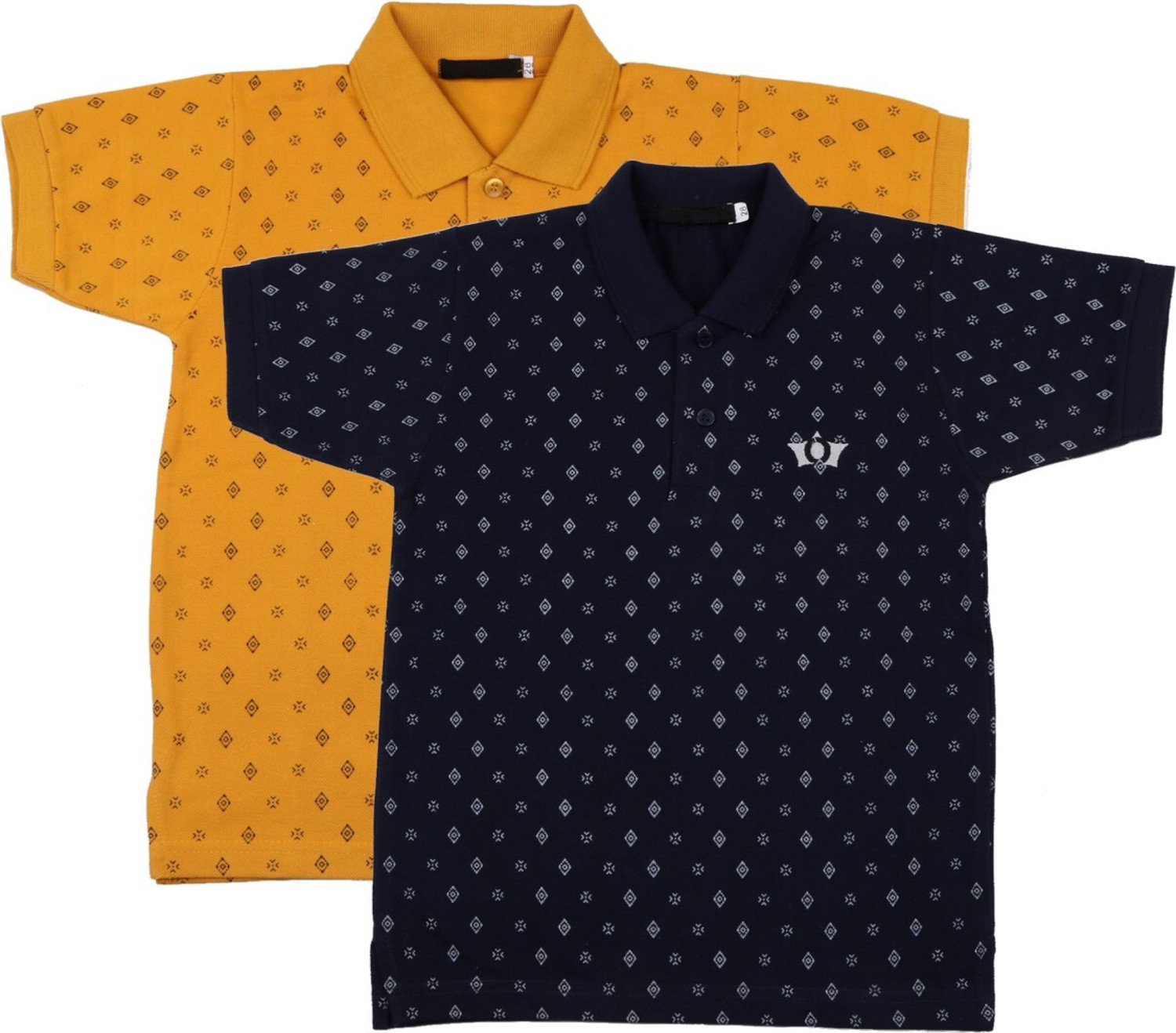Image of NeuVin Boys Printed Cotton Blend Regular T Shirt