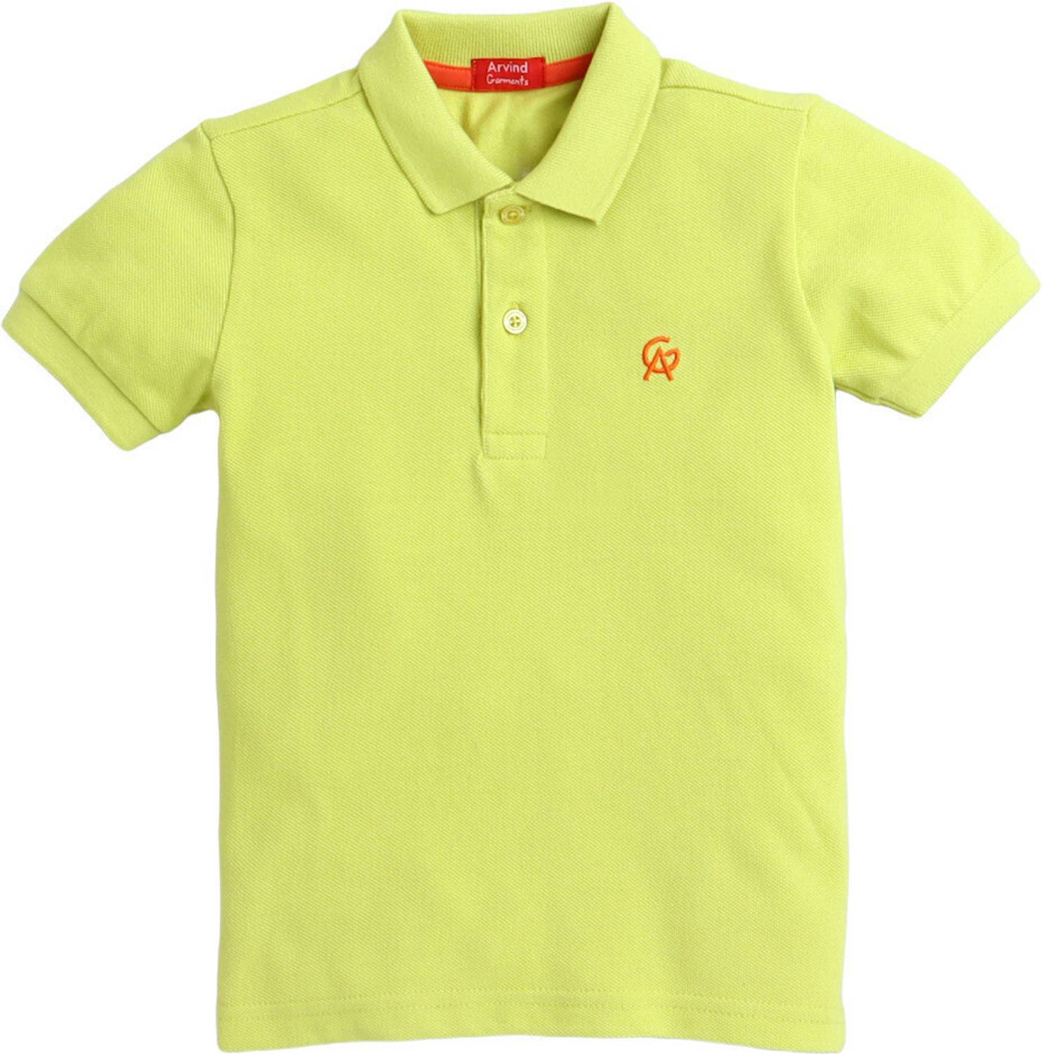 Arvind Garments Boys Solid Pure Cotton Regular T Shirt