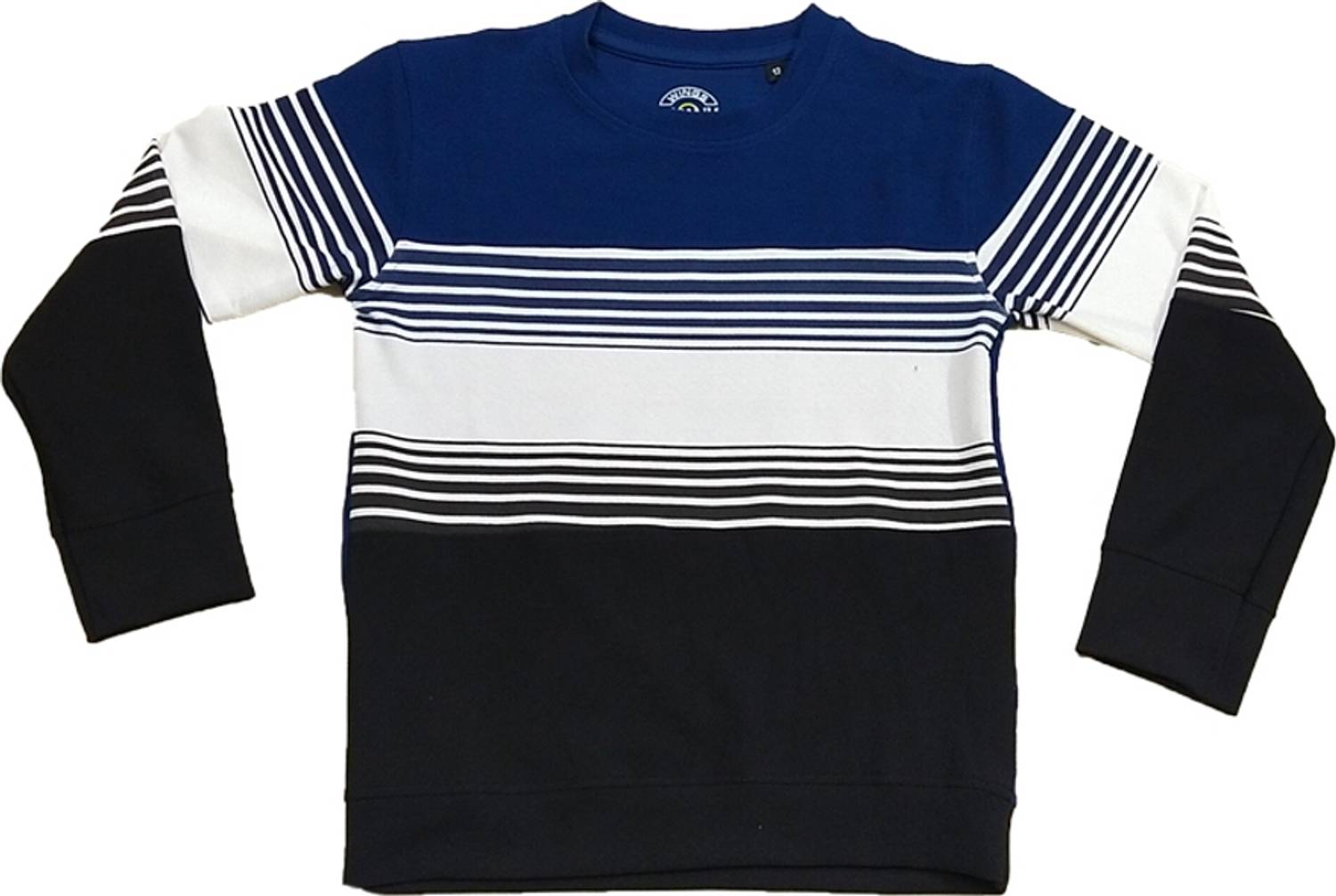 A.K.S CLOTHING Boys & Girls Striped Cotton Blend Regular T Shirt