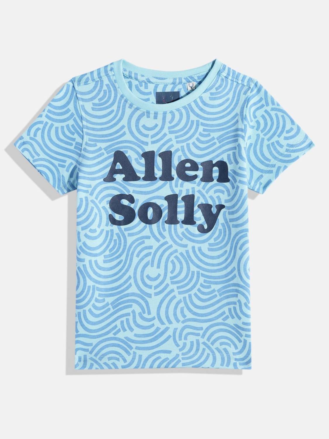 Allen Solly Boys Printed Cotton Blend Regular T Shirt
