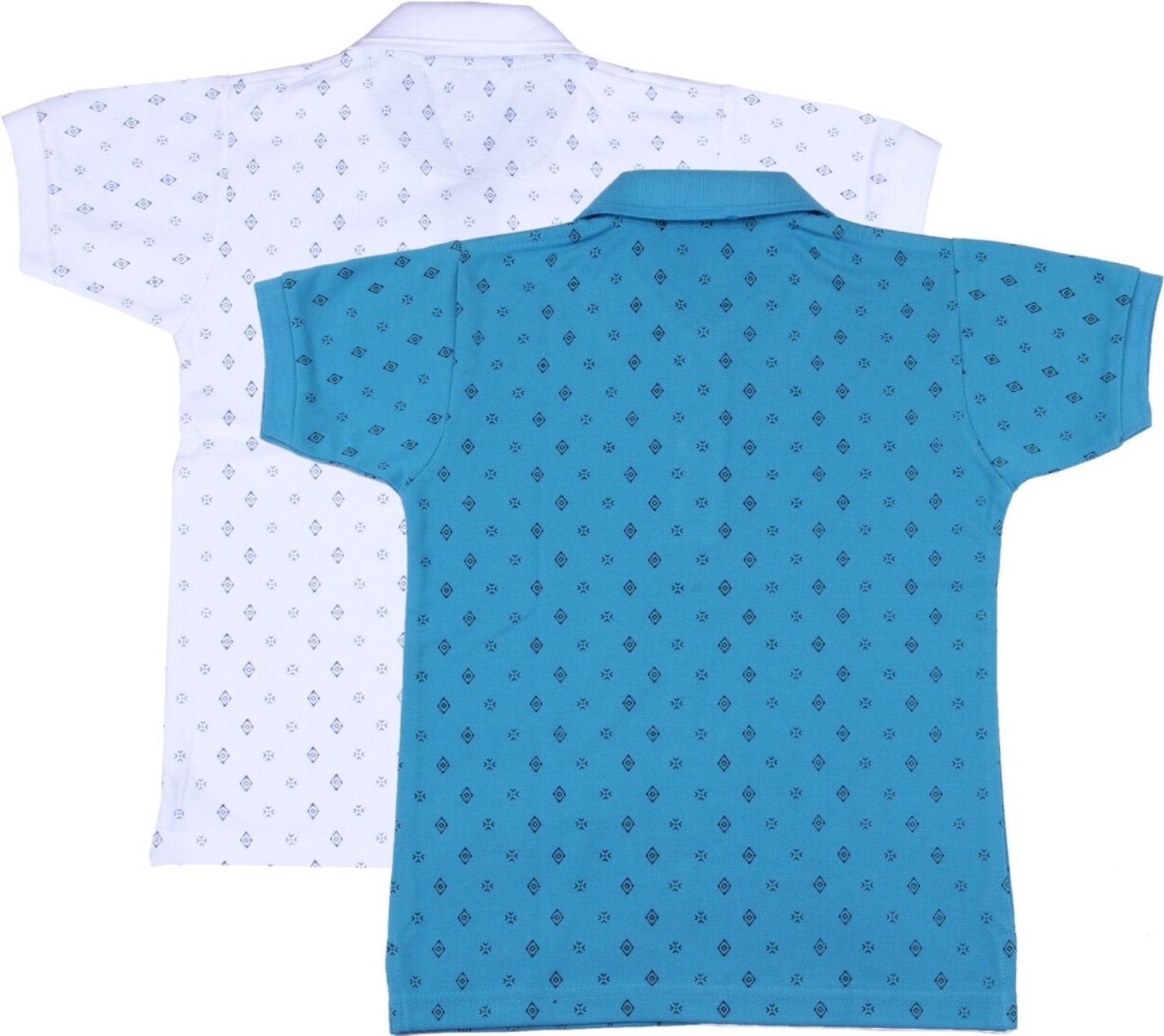 Image of NeuVin Boys Printed Cotton Blend Regular T Shirt