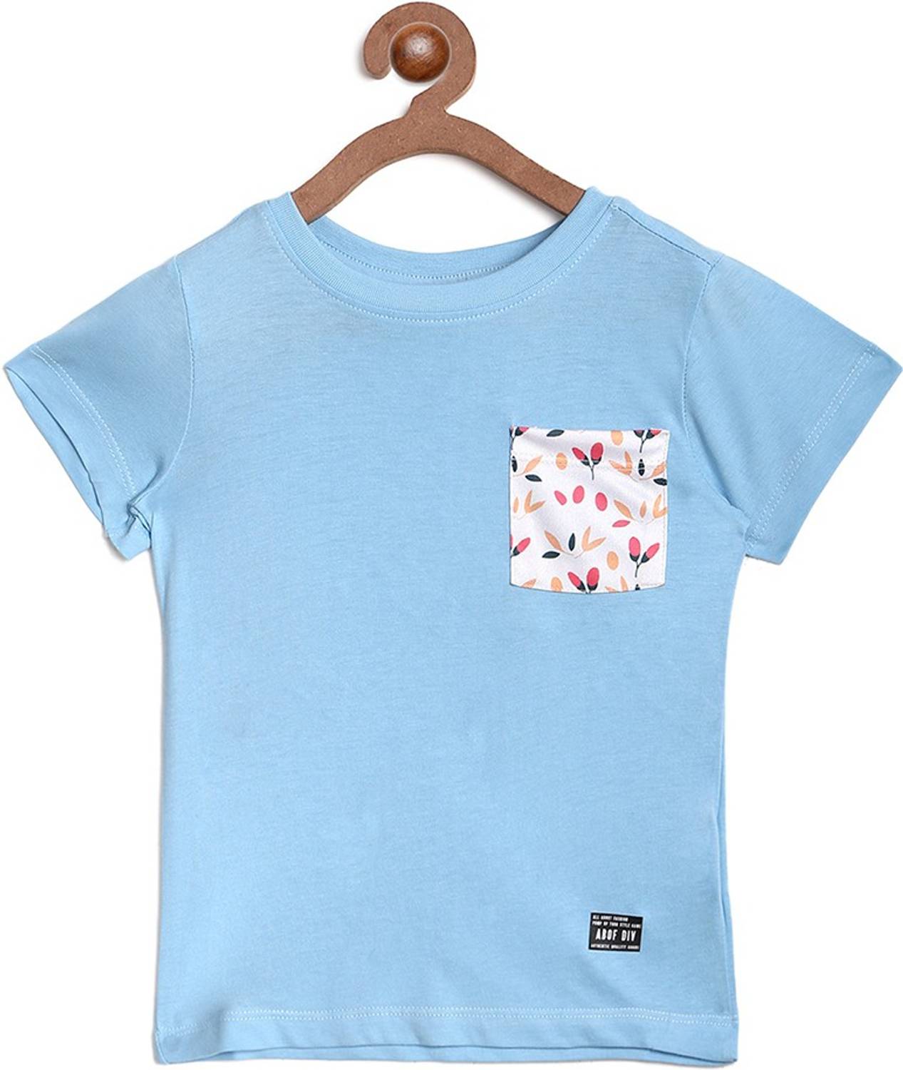 Aditya Birla  - abof Girls Printed Pure Cotton Regular T Shirt