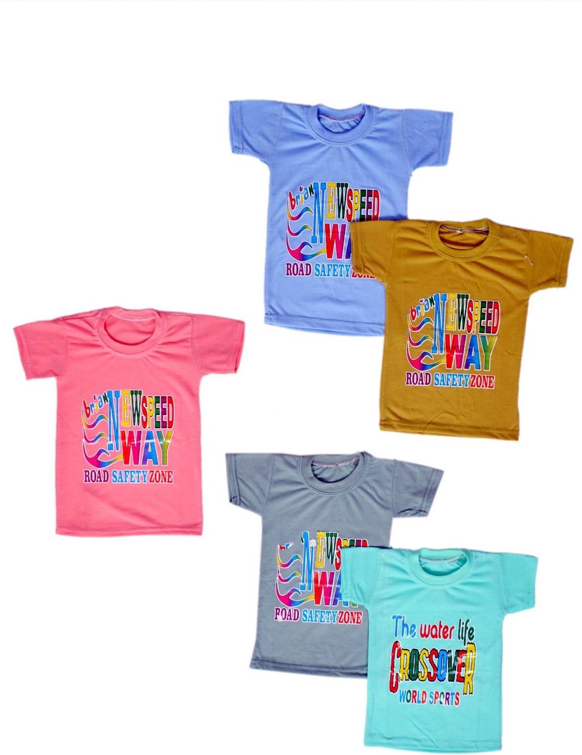 DIAMOND EXPORTER Baby Boys Printed Cotton Blend Regular T Shirt