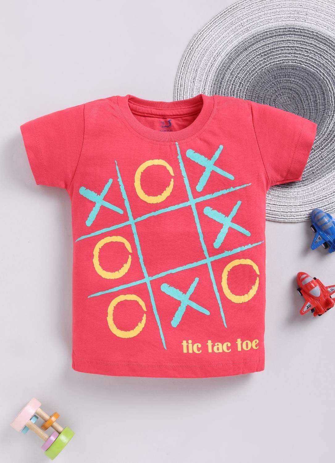 Appleeye Boys & Girls Printed Cotton Blend Regular T Shirt