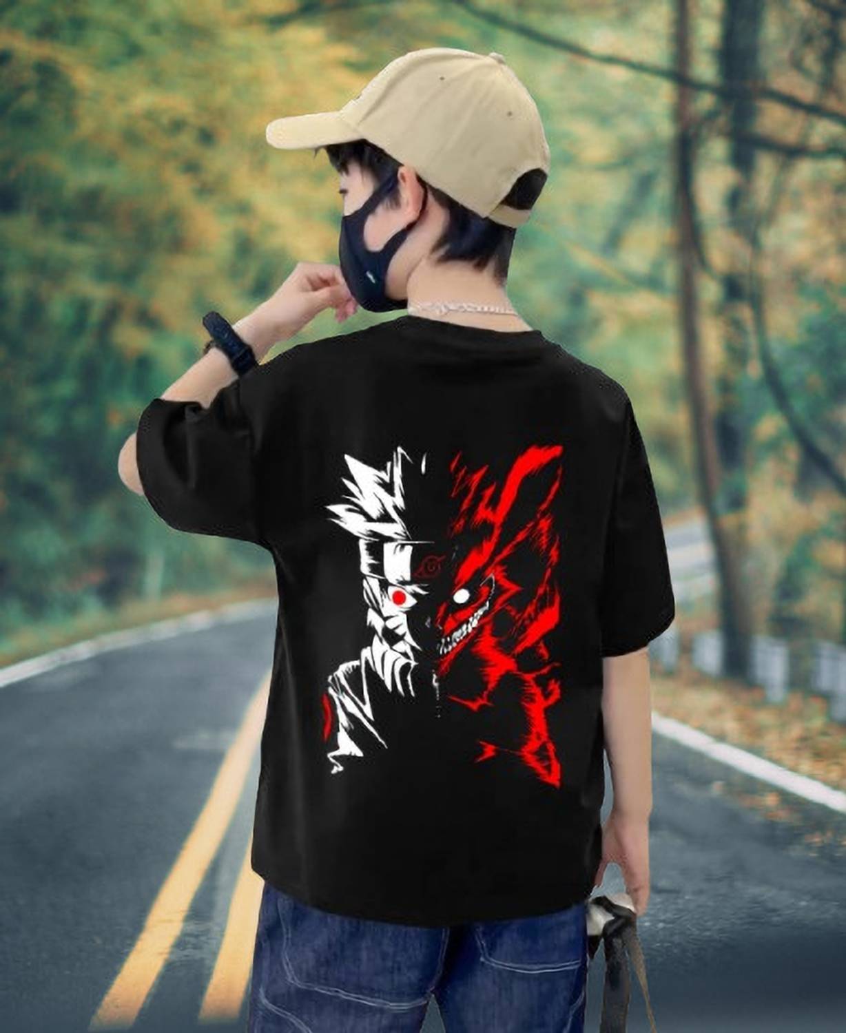 Flipkart.com | TripBroz Boys Graphic Print Cotton Blend Oversized