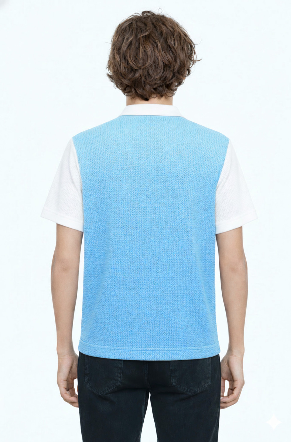 Image of Try This Boys Colorblock Cotton Blend Regular T Shirt
