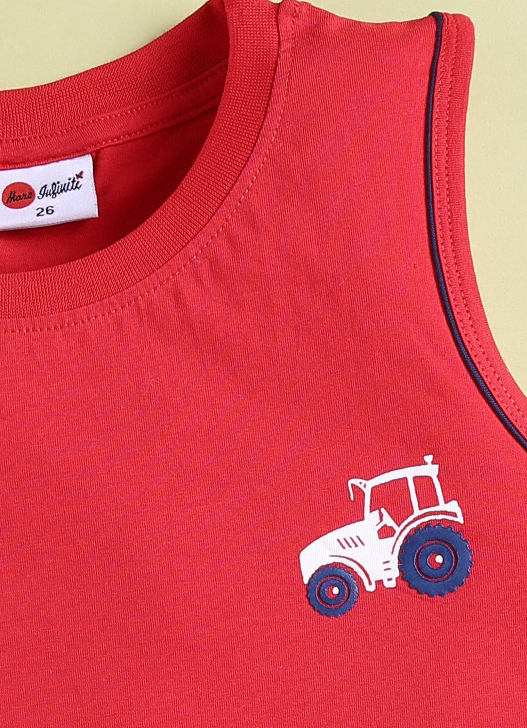 Image of Mars Infiniti Boys Printed Pure Cotton Regular T Shirt