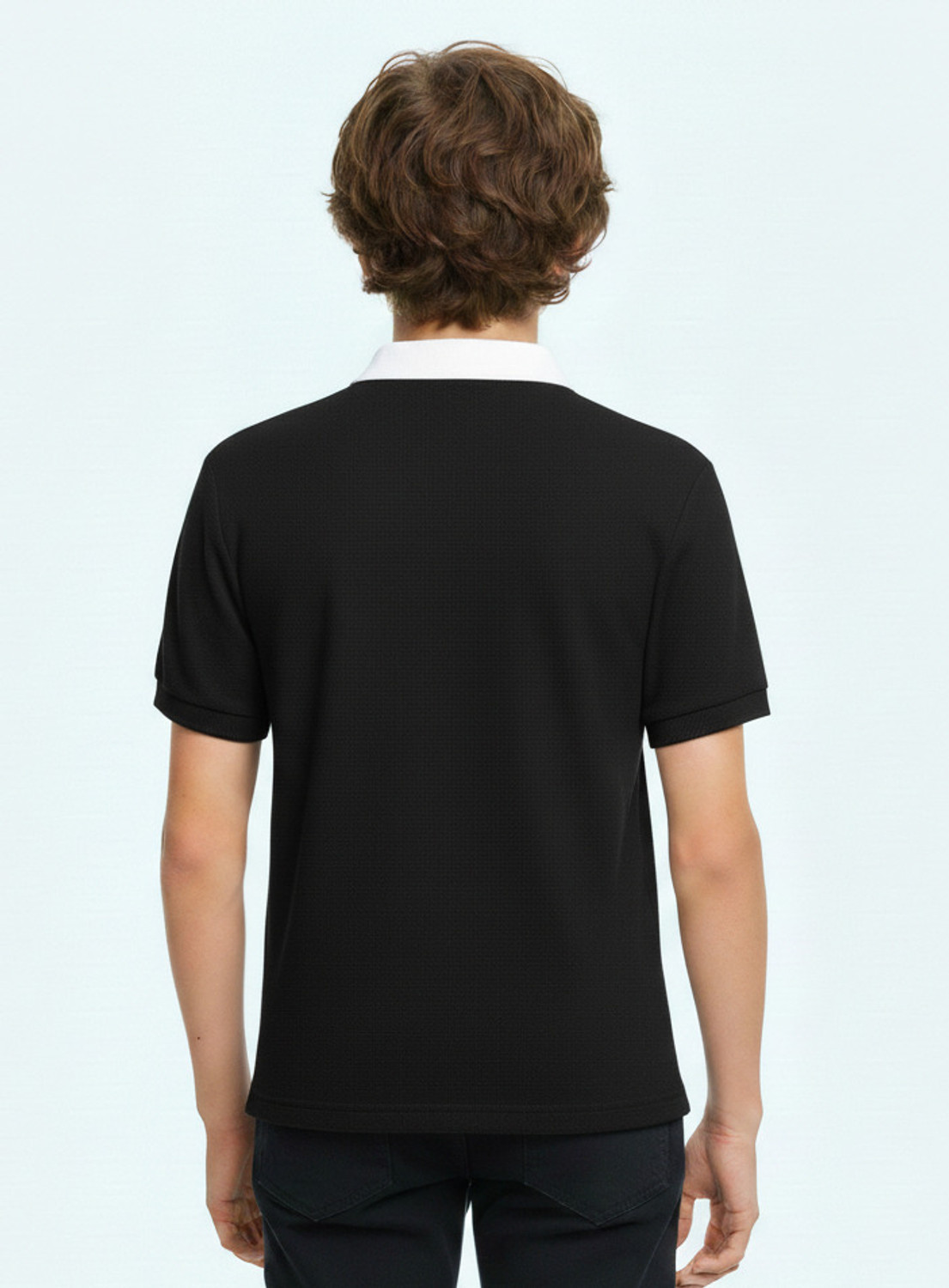 Image of Try This Boys Colorblock Cotton Blend Regular T Shirt (Multicolor, Pack of 1)