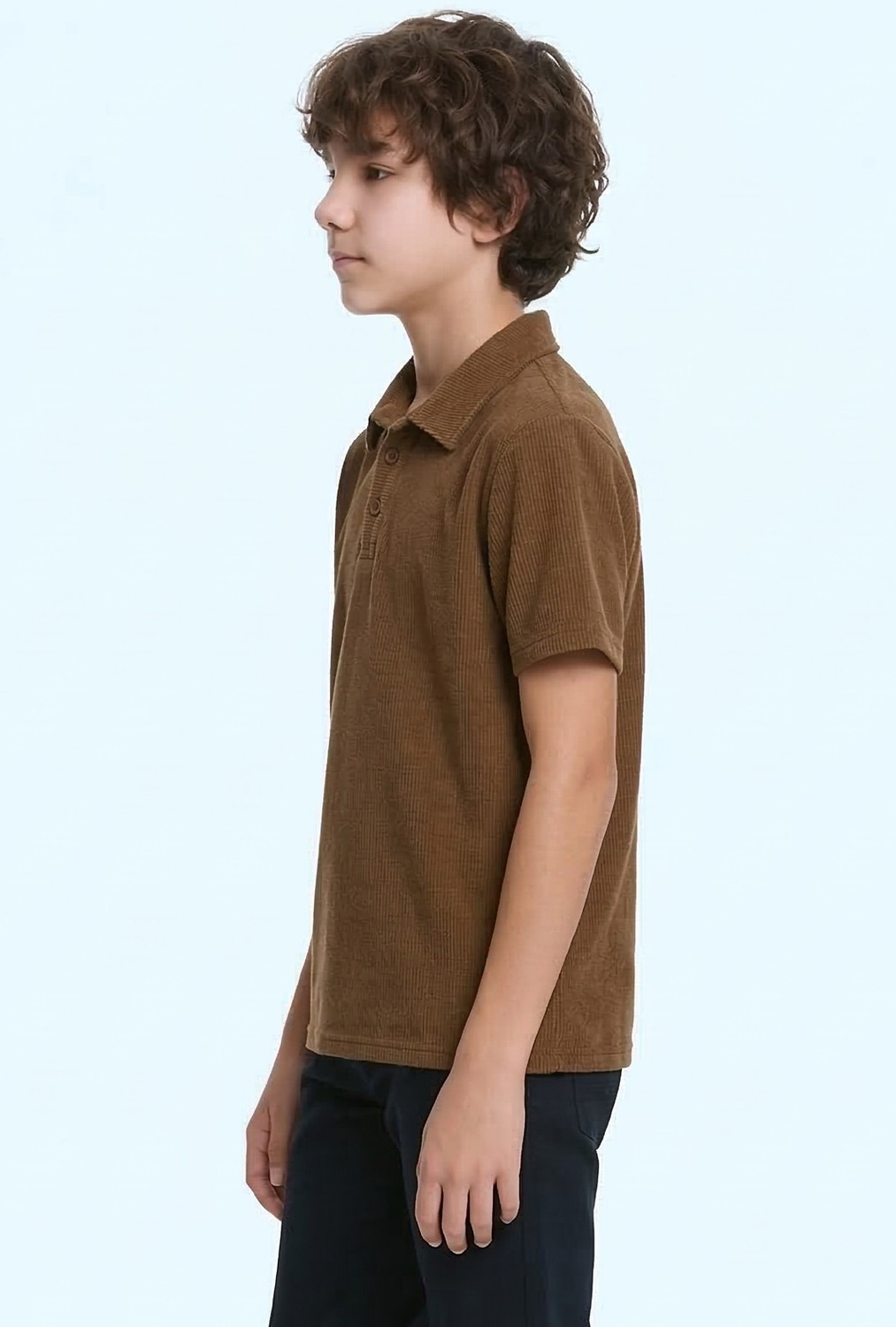 Image of Try This Boys Colorblock Cotton Blend Regular T Shirt