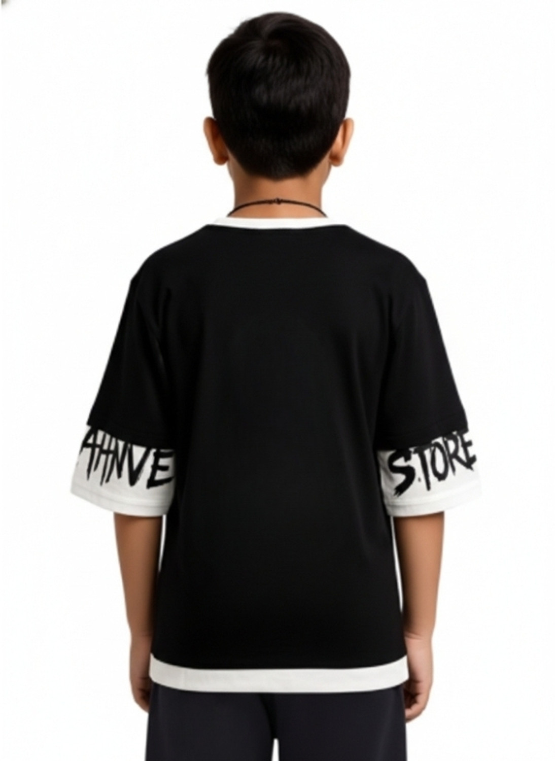 Image of Ticoss Boys Printed Cotton Blend Regular T Shirt