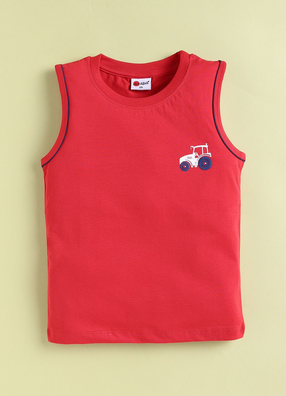 Image of Mars Infiniti Boys Printed Pure Cotton Regular T Shirt