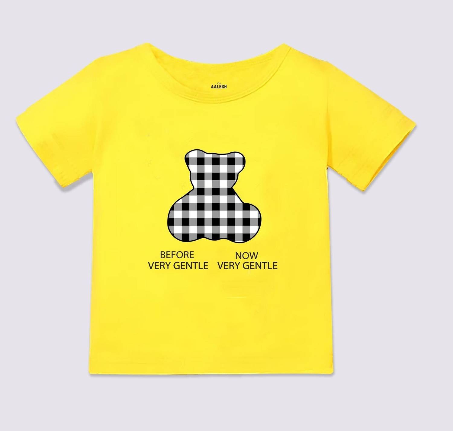 AALEKH Baby Boys & Baby Girls Printed Pure Cotton Regular T Shirt