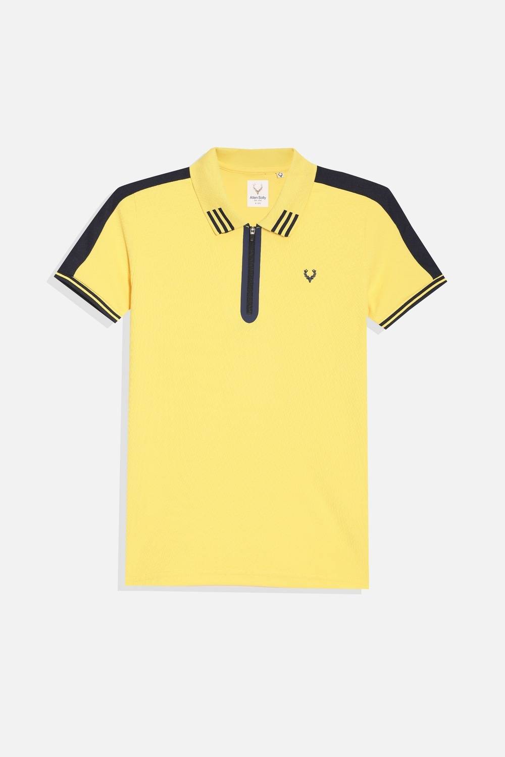 Allen Solly Boys Striped Polyester Regular T Shirt