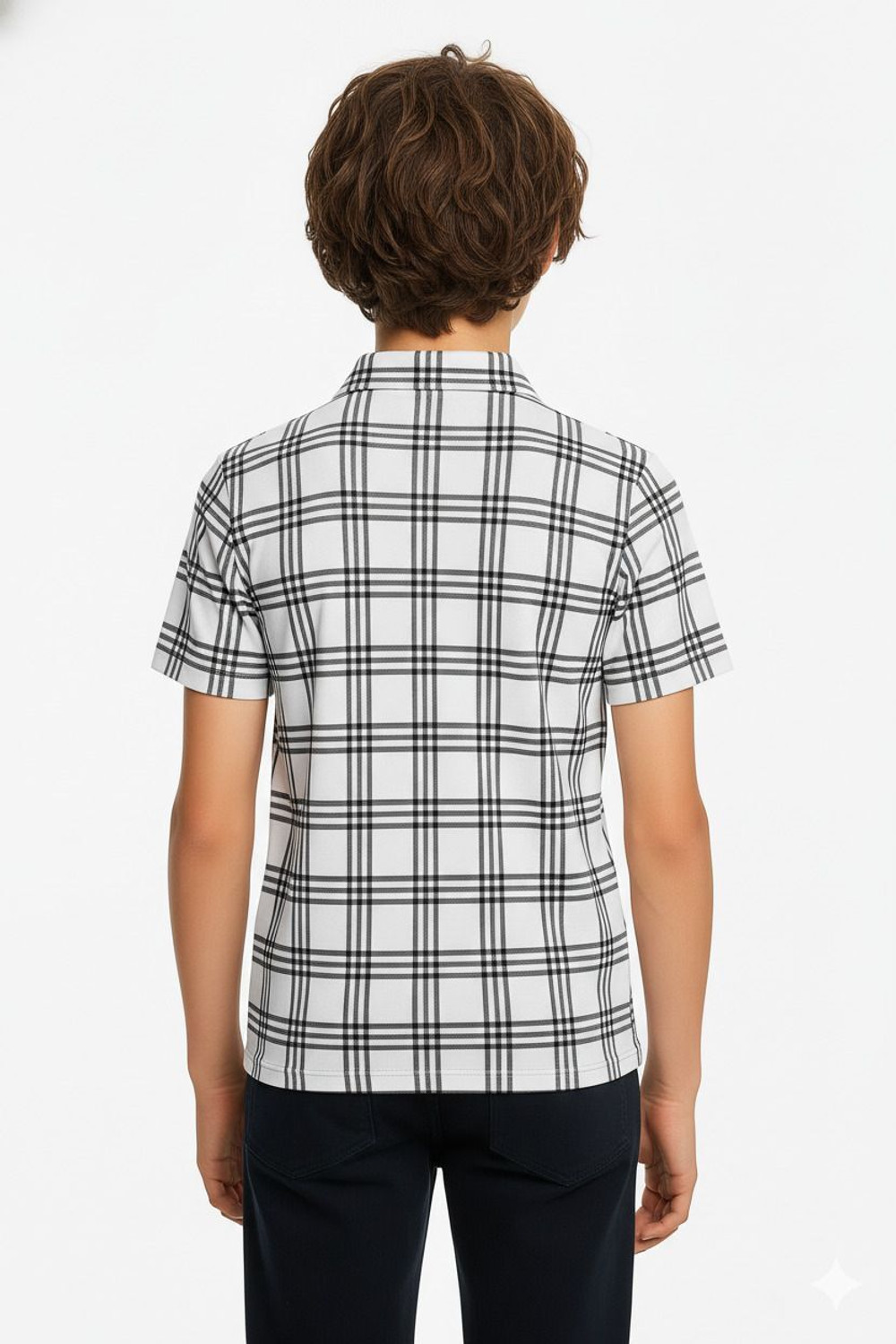 Image of Try This Boys Colorblock Cotton Blend Regular T Shirt (Multicolor, White, Pack of 1)