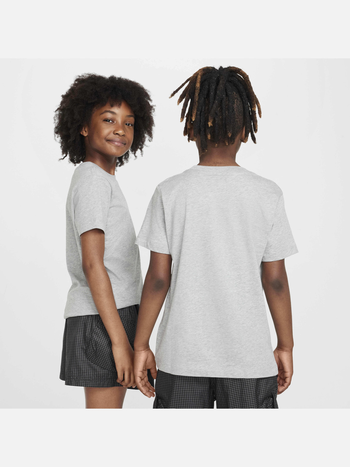 Image of NIKE Boys & Girls Solid Pure Cotton Regular T Shirt
