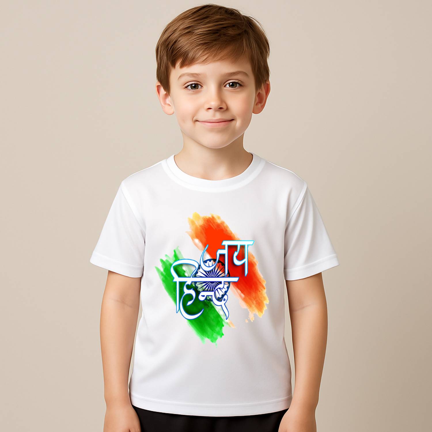 BQF Boys Printed Polyester Regular T Shirt