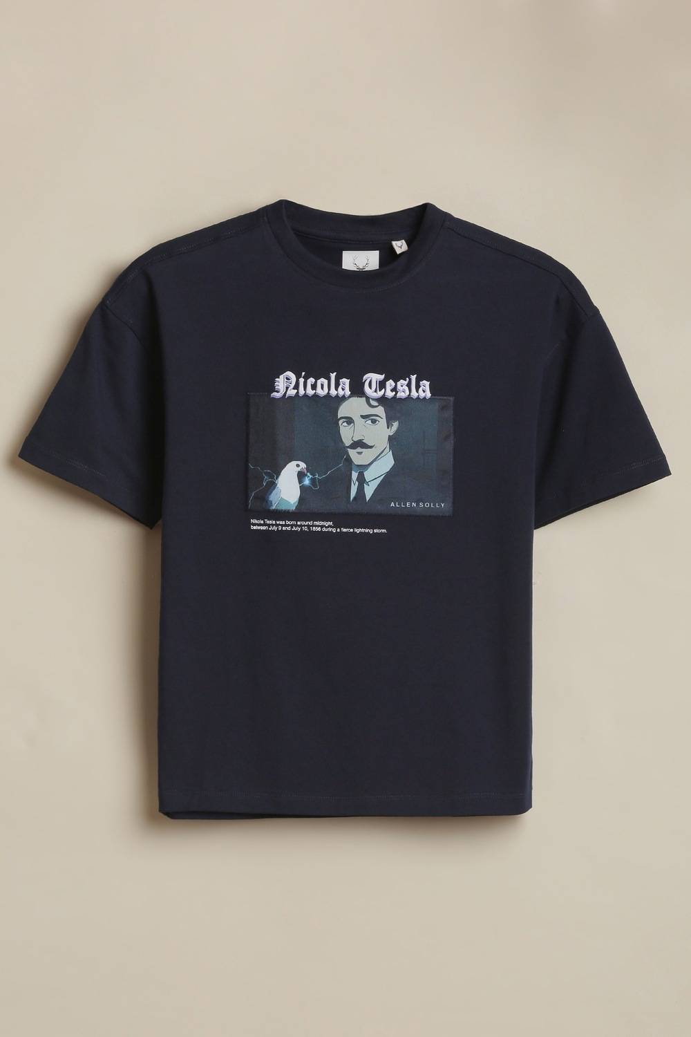 Allen Solly Boys Graphic Print Cotton Blend Regular T Shirt