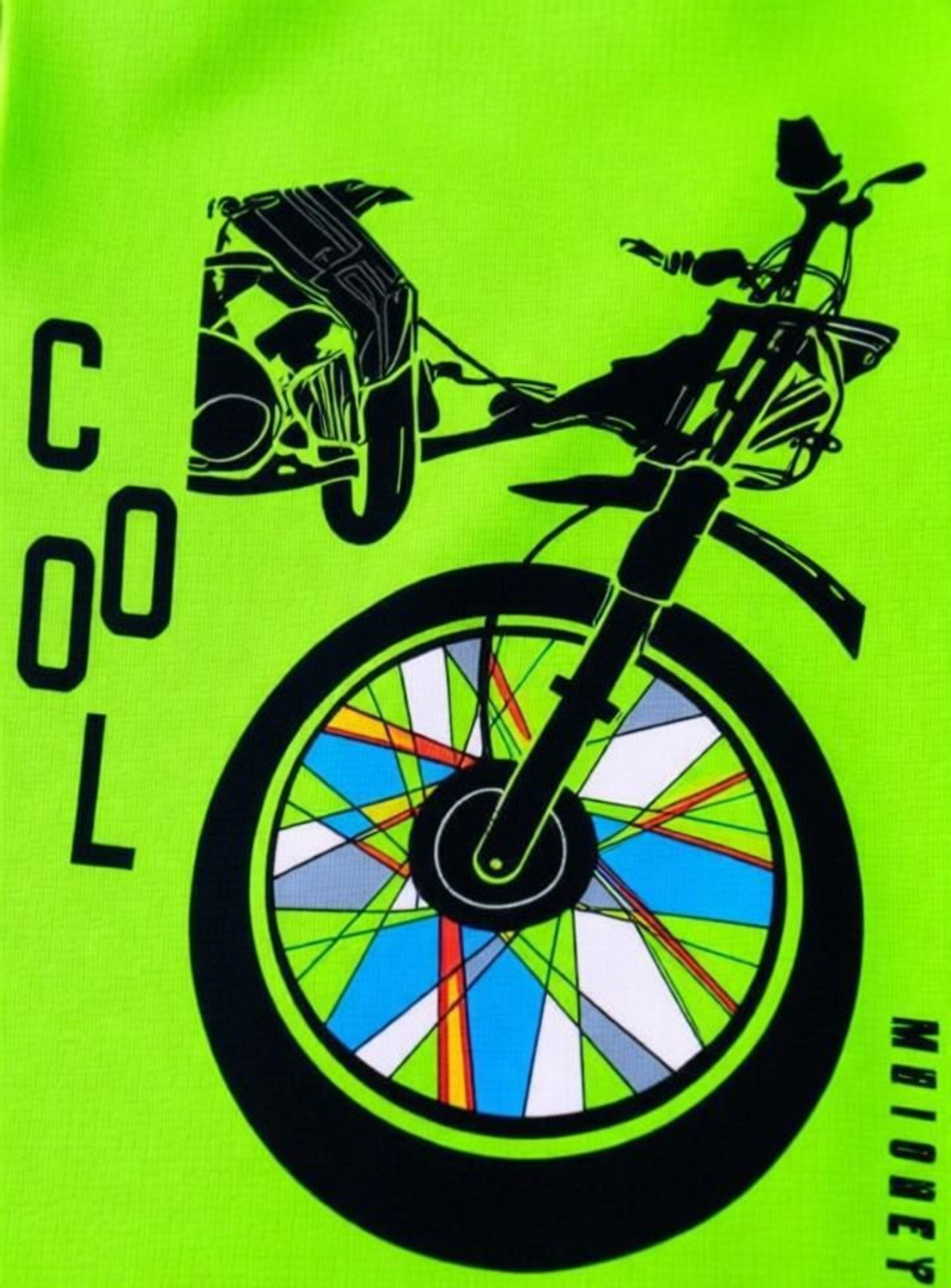 Image of LEROO Boys Printed Pure Cotton Regular T Shirt