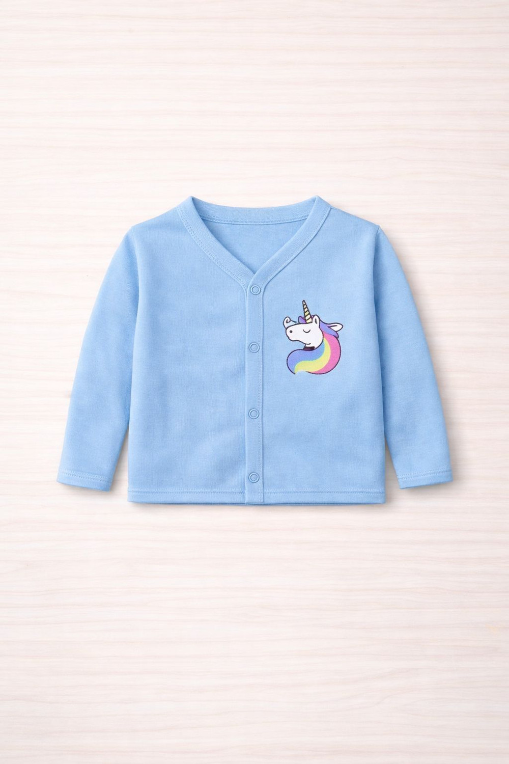 Image of MEGNAM Baby Boys & Baby Girls Printed Cotton Blend Regular T Shirt