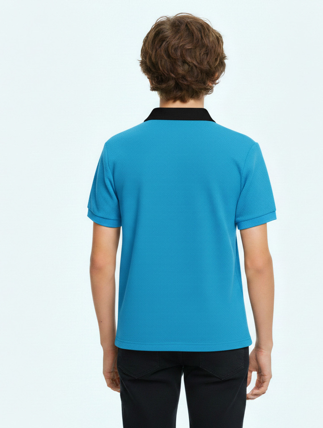 Image of Try This Boys Colorblock Cotton Blend Regular T Shirt (Multicolor, Pack of 1)