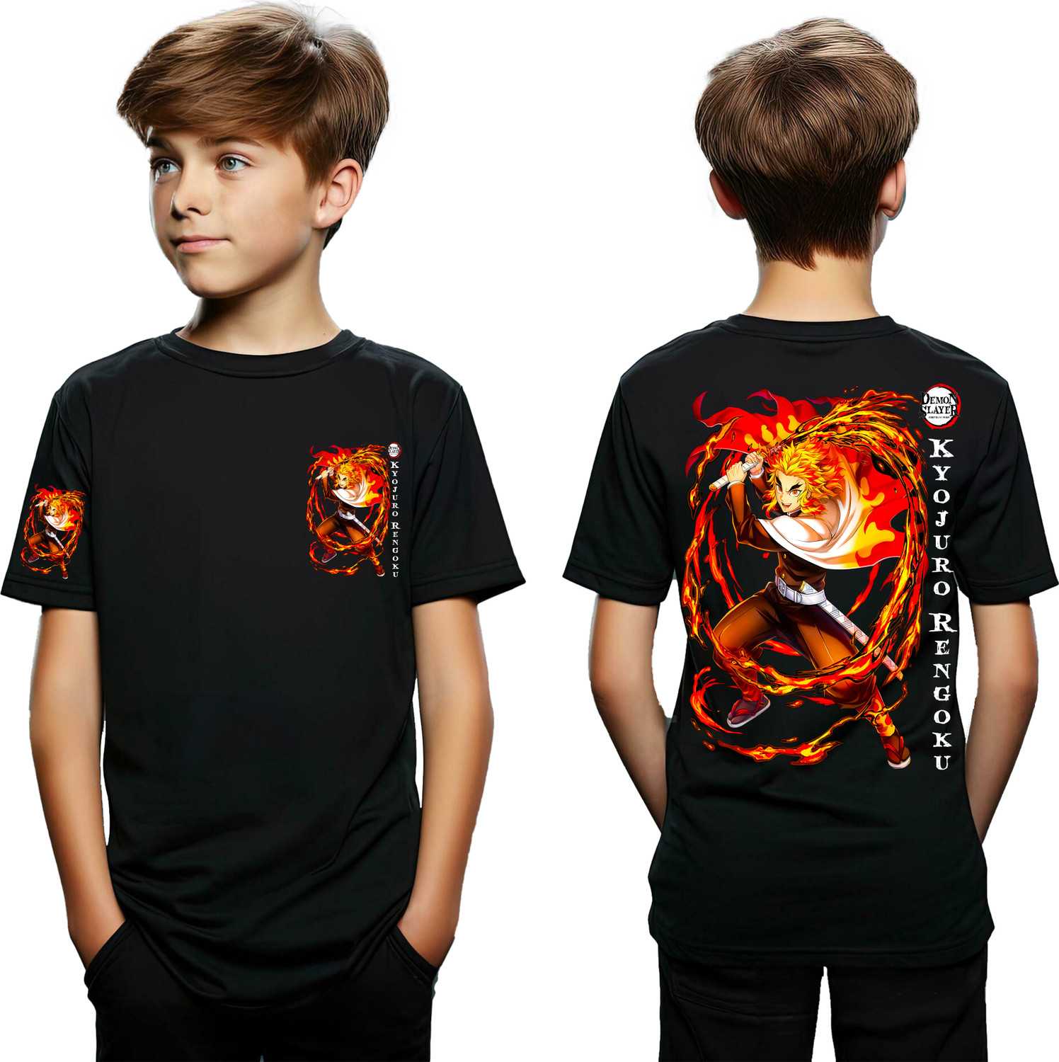 Image of PUSHANKA Boys Printed Pure Cotton Regular T Shirt