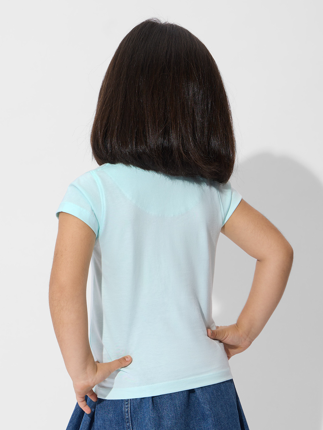 Image of The Souled Store Girls Cartoon Pure Cotton Regular T Shirt