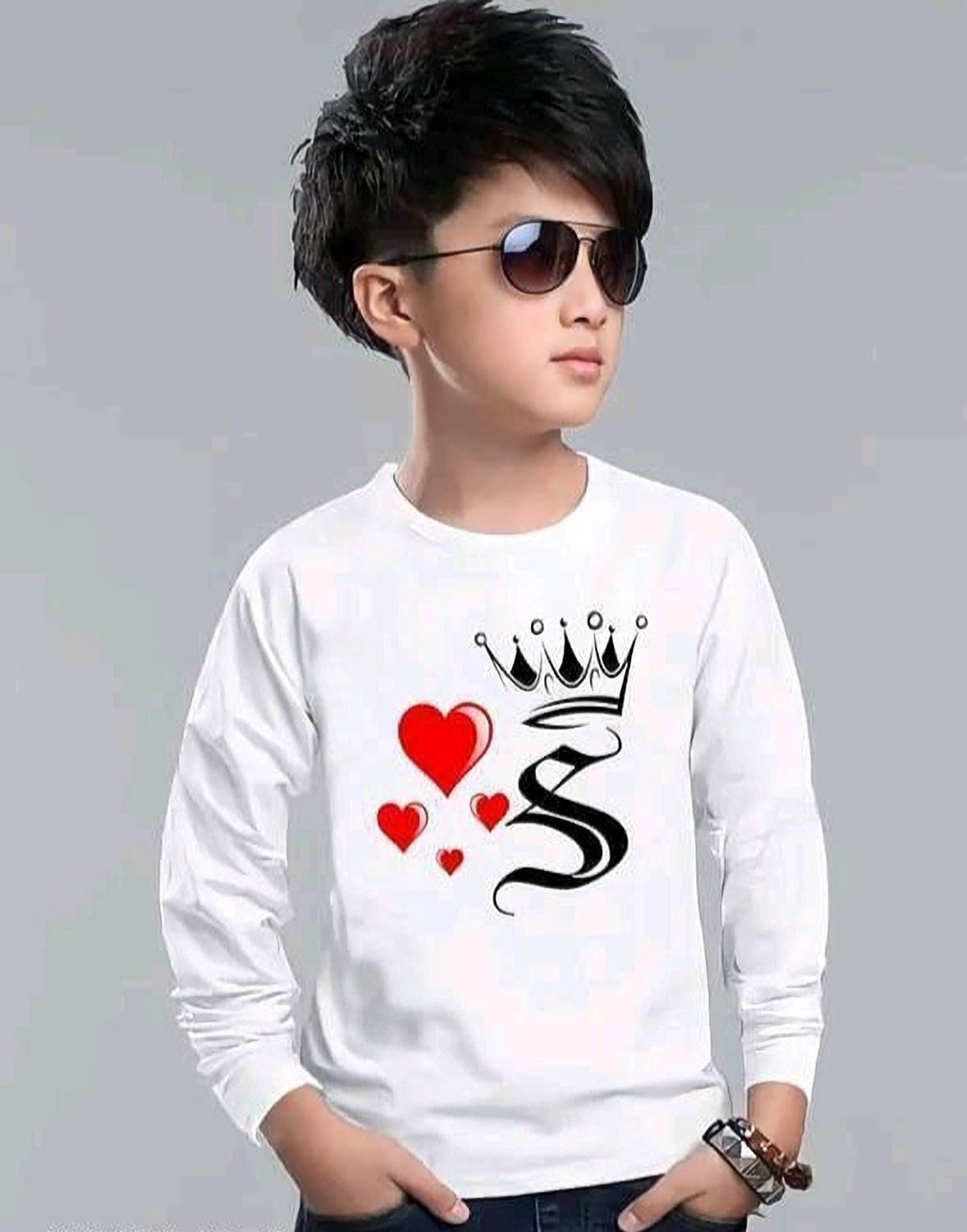 adiraj enterprises Boys Printed Polycotton Regular T Shirt