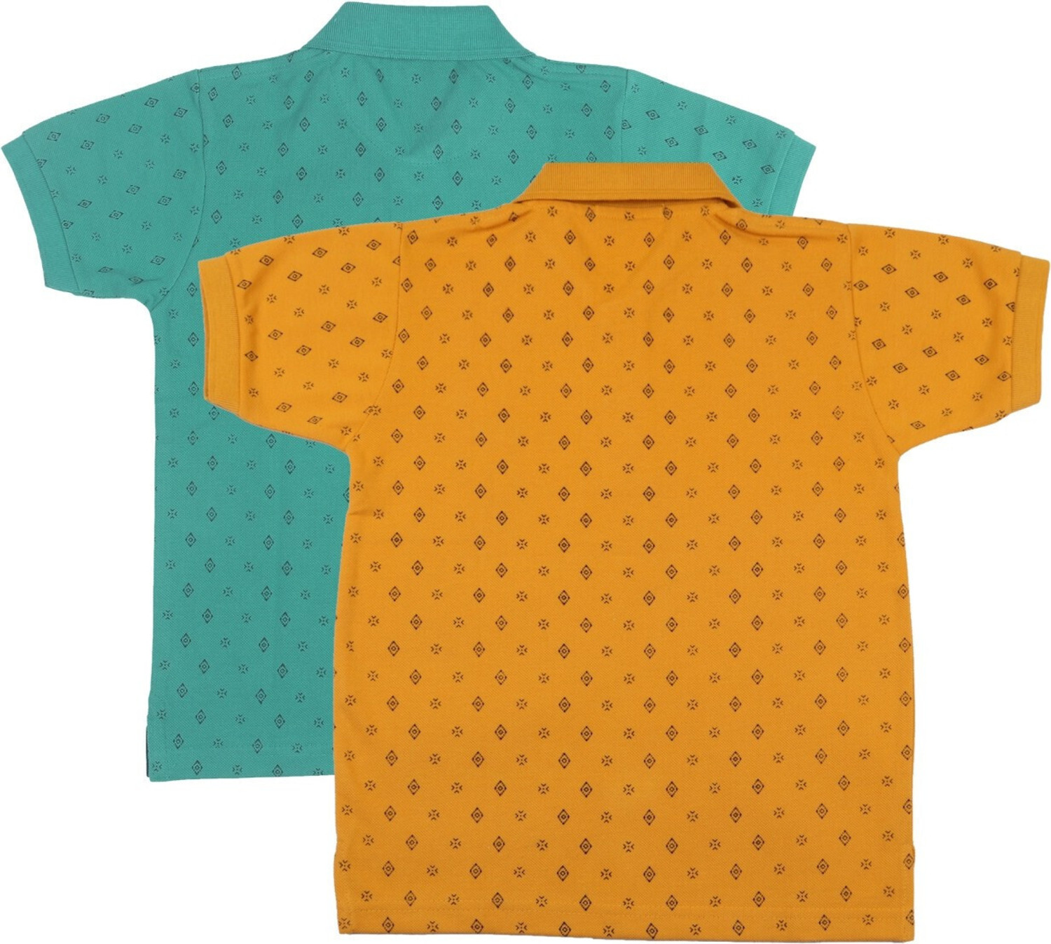 Image of NeuVin Boys Printed Cotton Blend Regular T Shirt