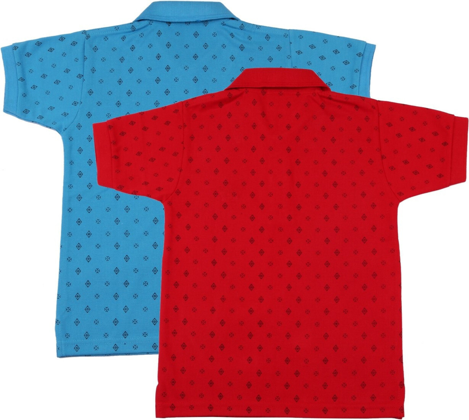 Image of NeuVin Boys Printed Cotton Blend Regular T Shirt