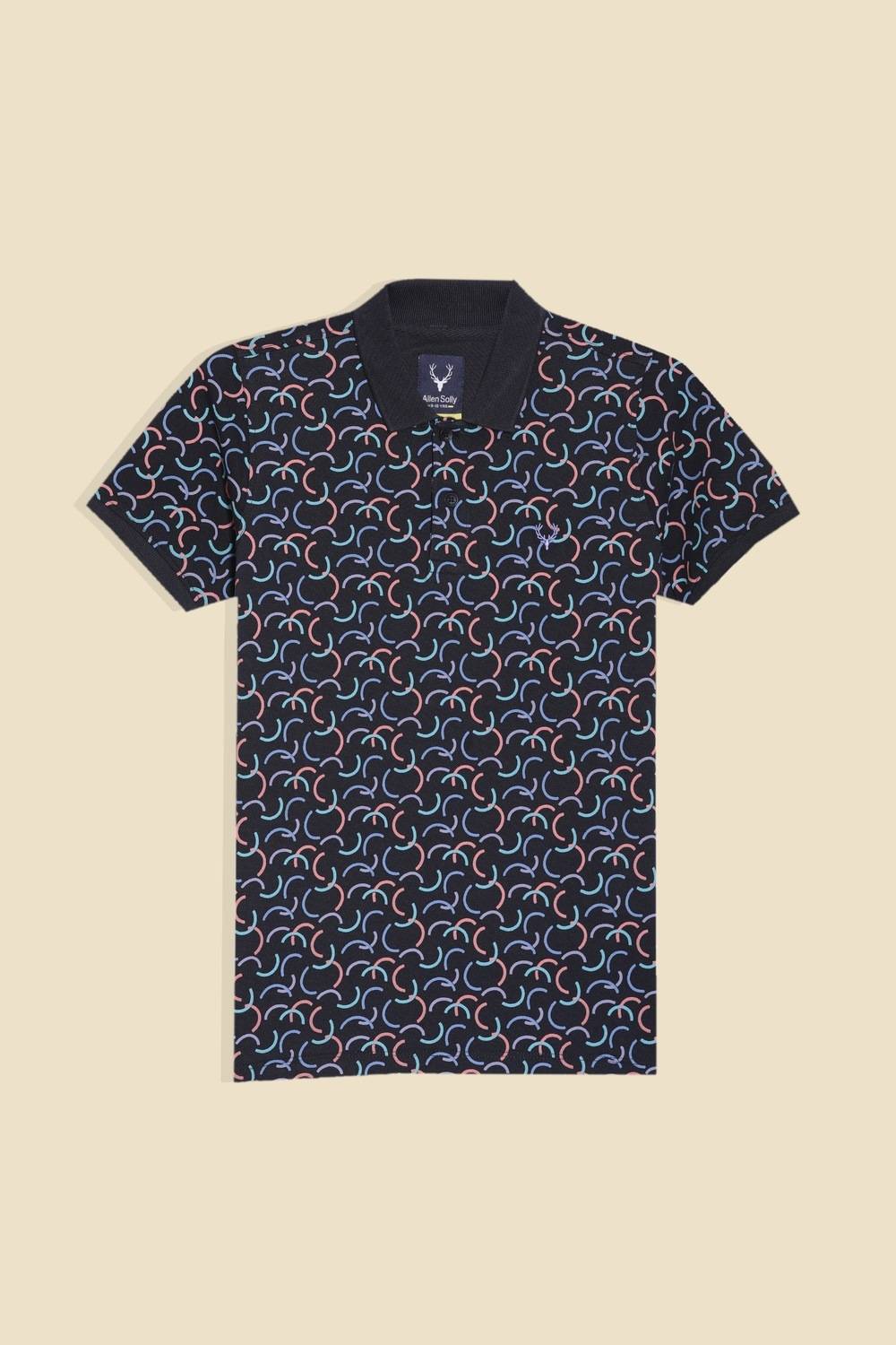 Allen Solly Boys Printed Pure Cotton Regular T Shirt
