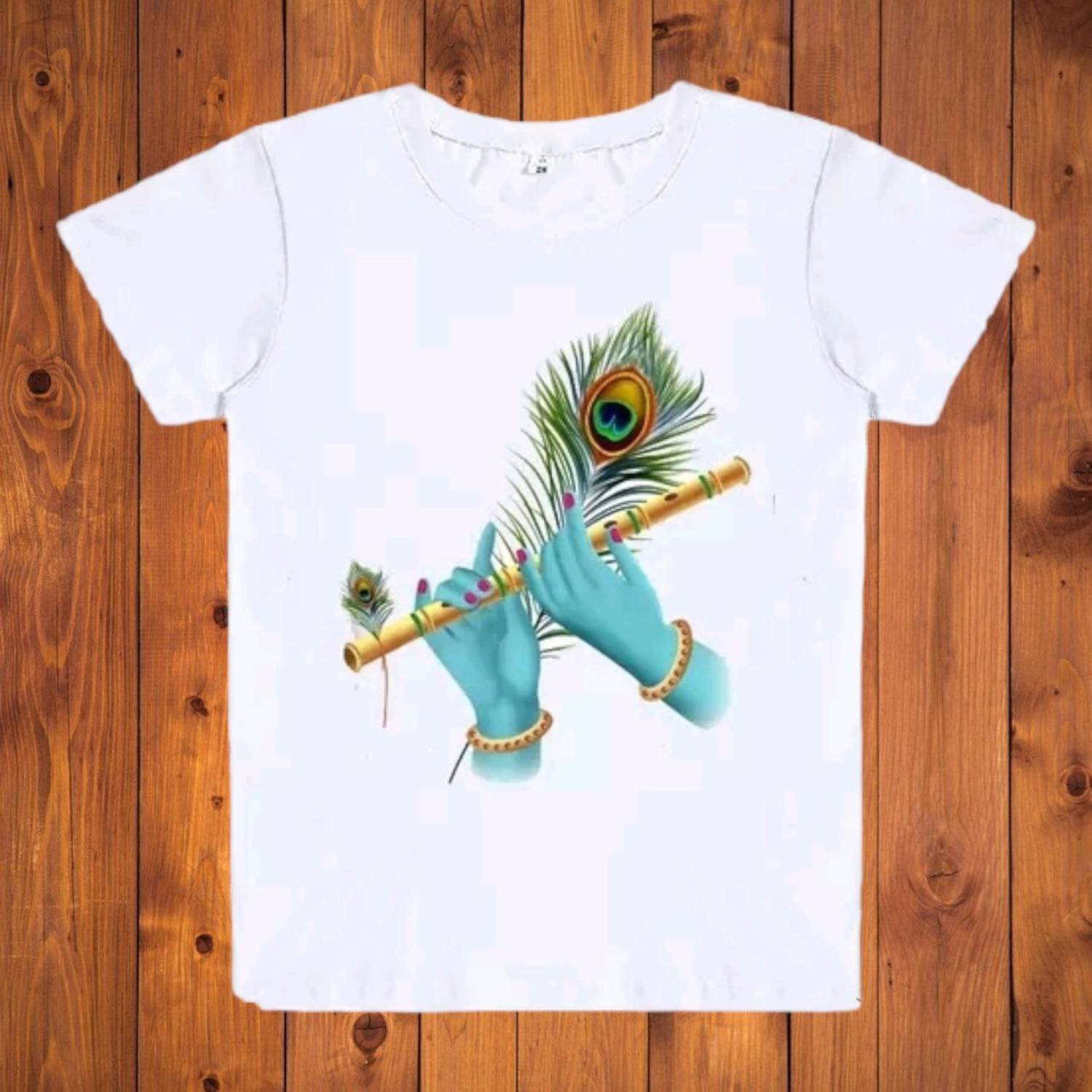 Modernbaba Boys & Girls Printed Polyester Regular T Shirt