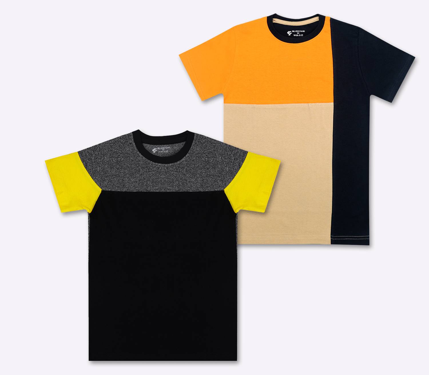 BMG TRENDZ Boys Colorblock Cotton Blend Regular T Shirt