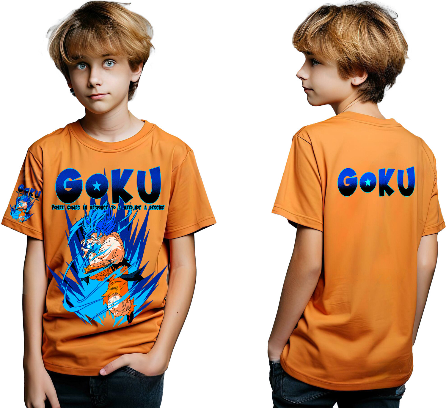 Image of PUSHANKA Boys Printed Pure Cotton Regular T Shirt