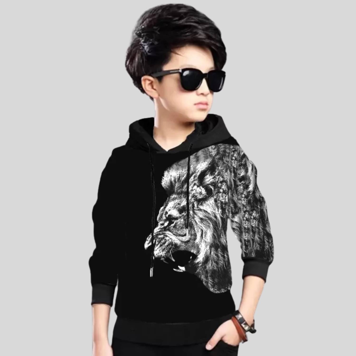 ATLANS Baby Boys Animal Print Cotton Blend Regular T Shirt