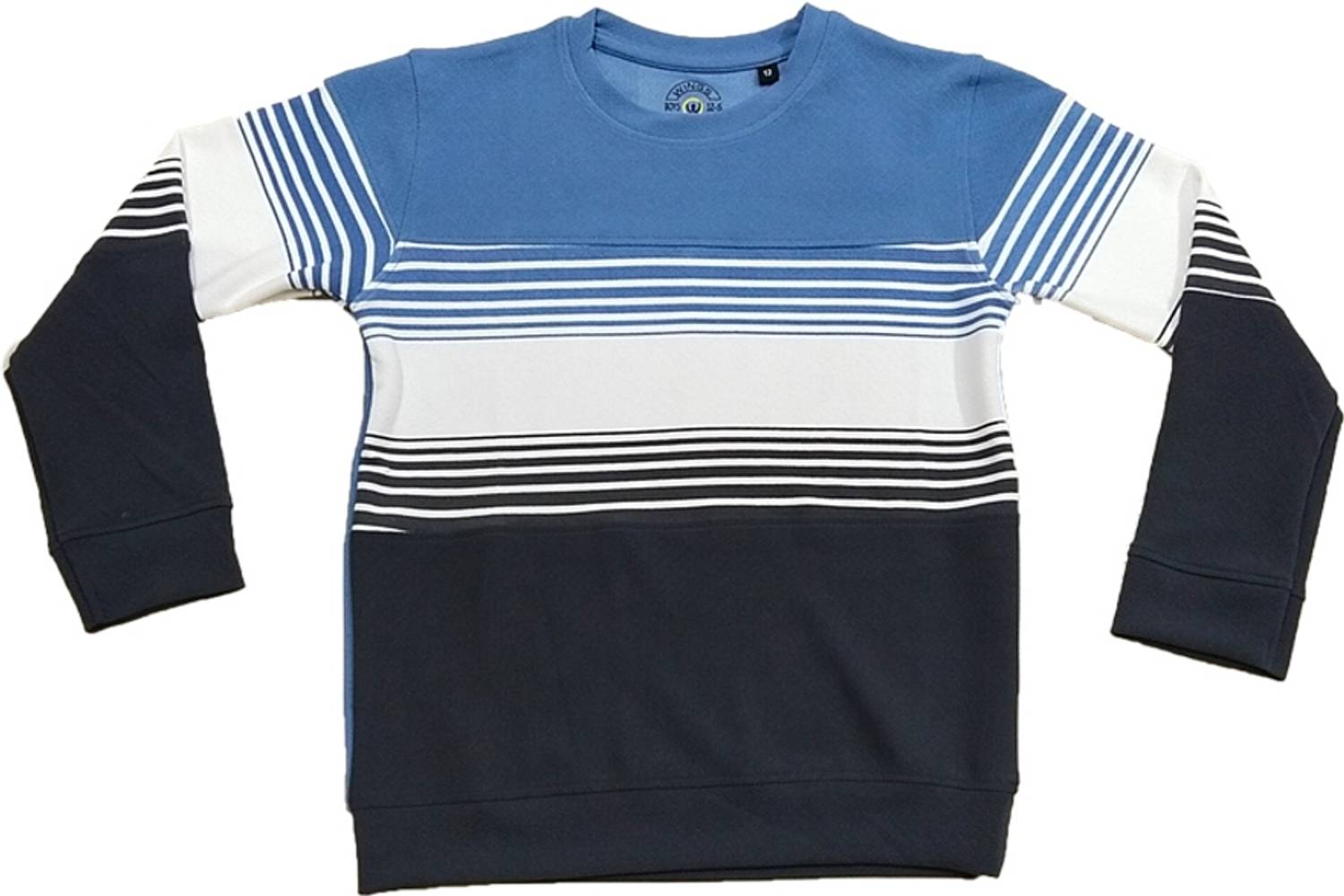 A.K.S CLOTHING Boys & Girls Striped Cotton Blend Regular T Shirt