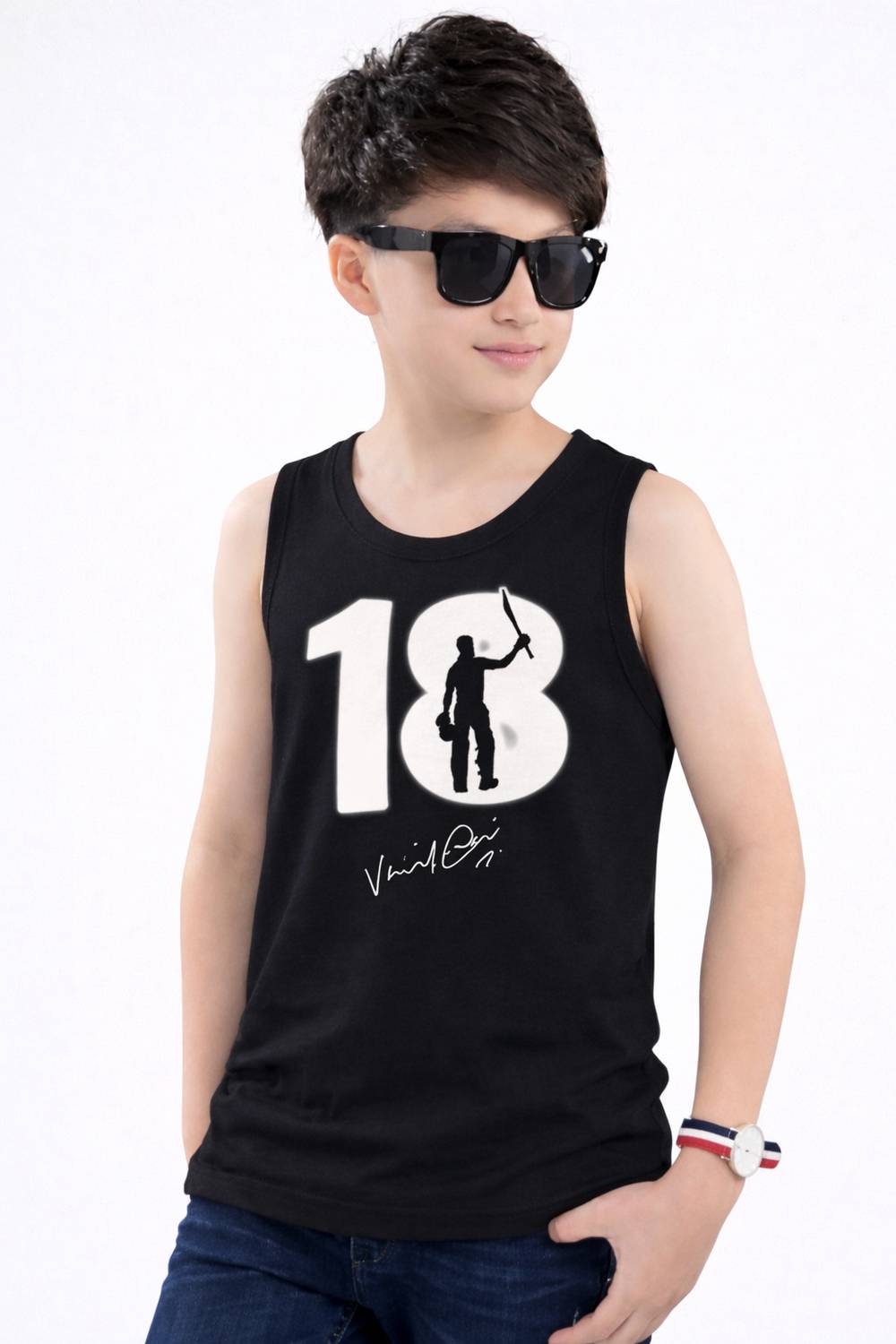 ACEBERE Boys & Girls Typography Pure Cotton Regular T Shirt