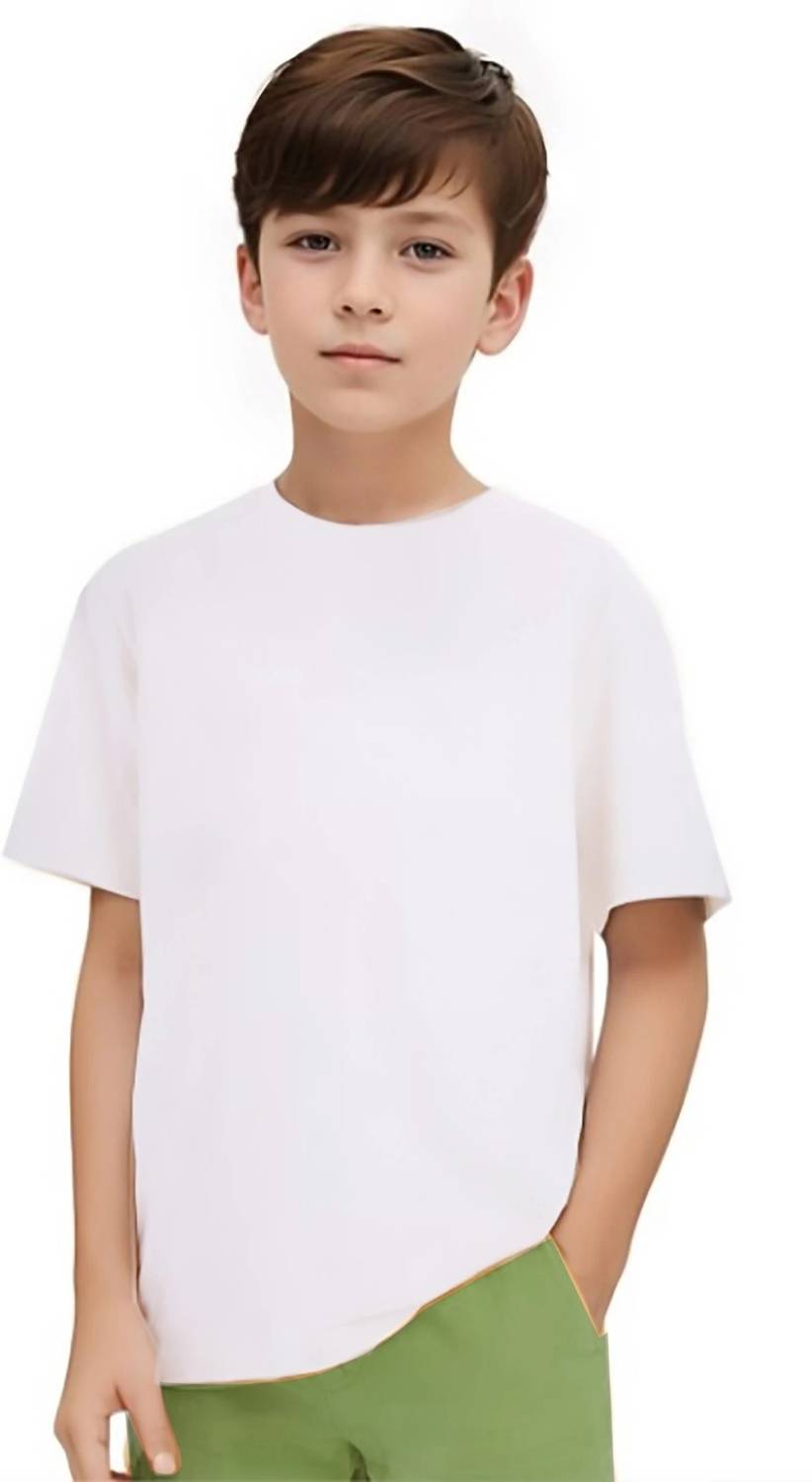 Attirea Baby Boys & Baby Girls Solid Pure Cotton Regular T Shirt