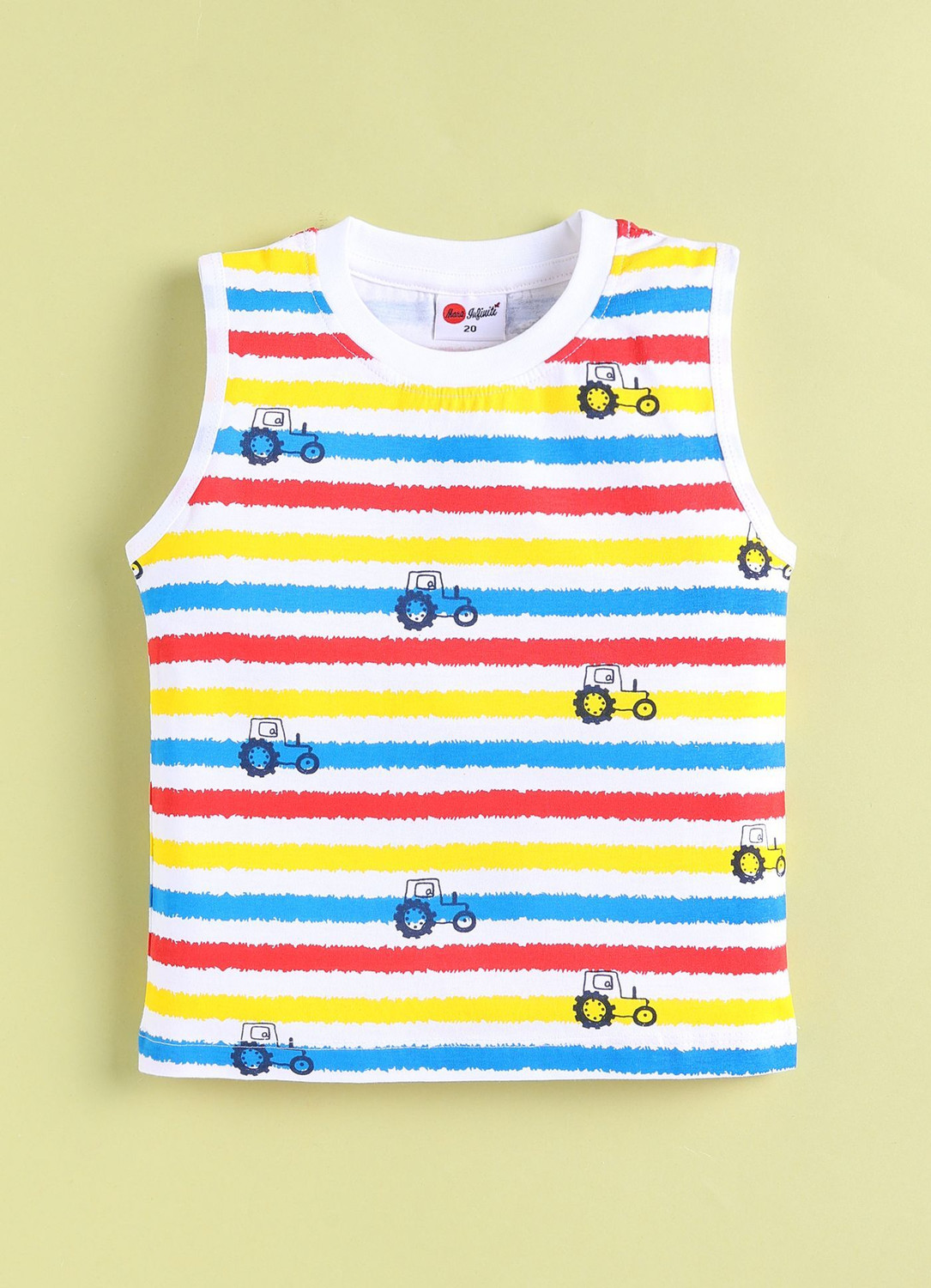 Image of Mars Infiniti Boys Printed Pure Cotton Regular T Shirt