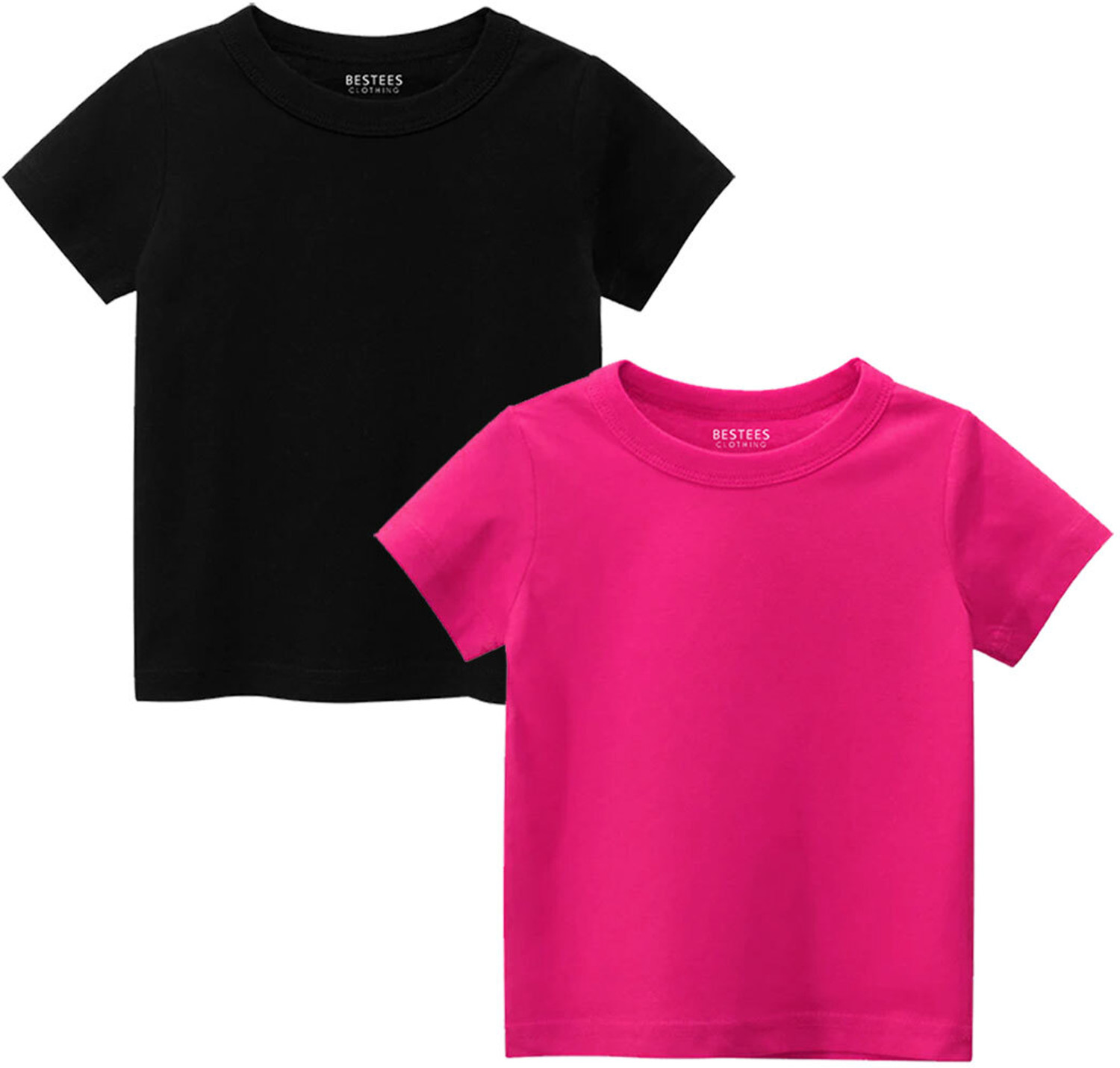 Image of BESTEESCLOTHING Baby Boys & Baby Girls Solid Pure Cotton Regular T Shirt
