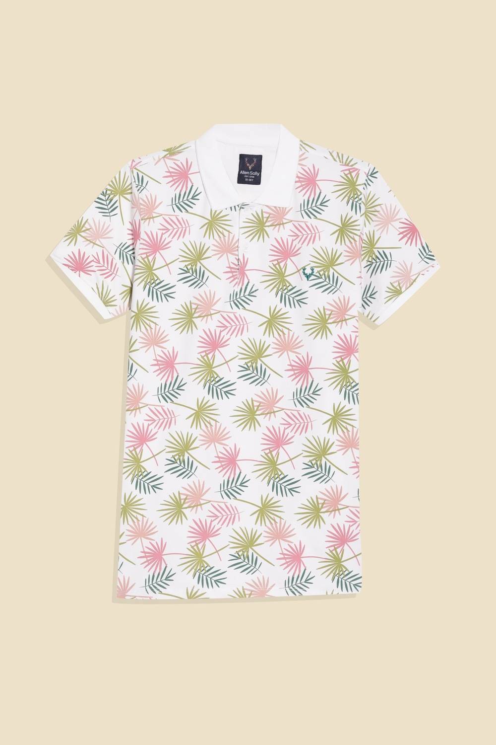 Allen Solly Boys Printed Cotton Blend Regular T Shirt