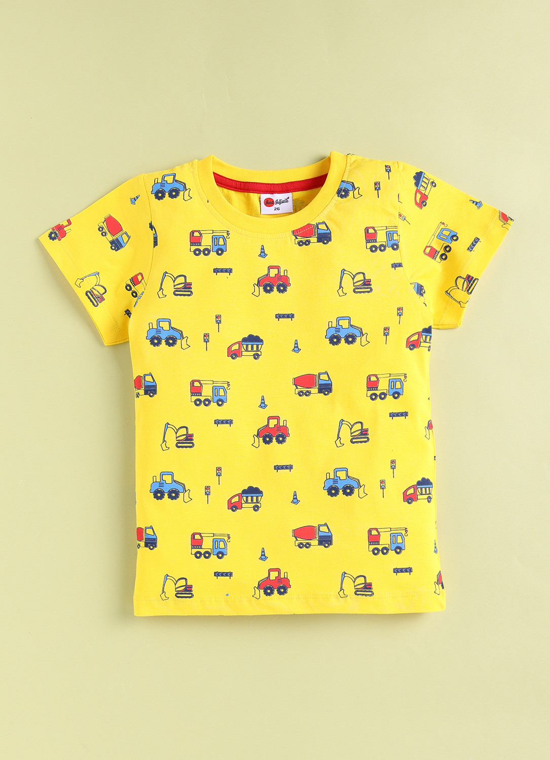 Image of Mars Infiniti Boys Printed Pure Cotton Regular T Shirt